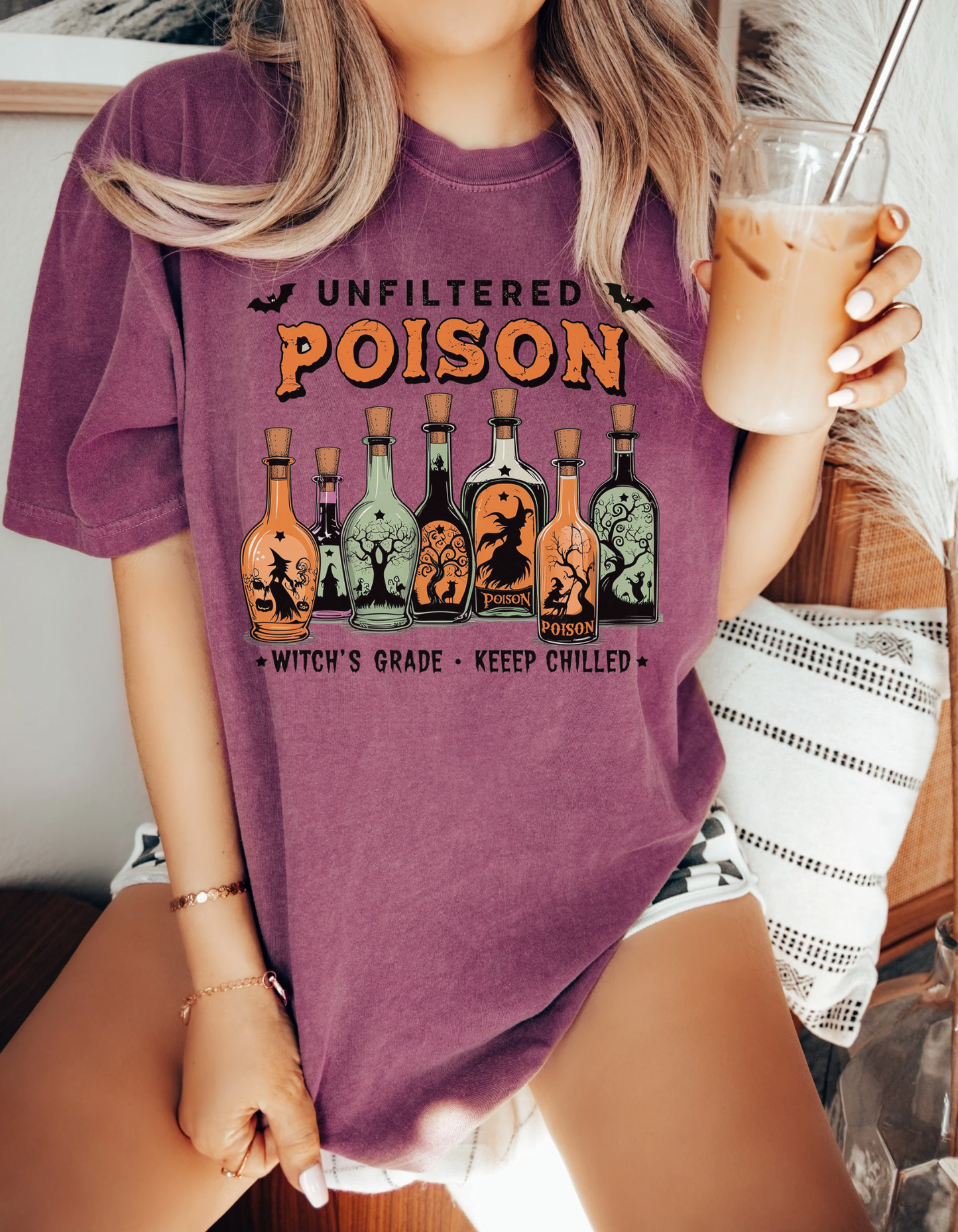 Unfiltered poison tee