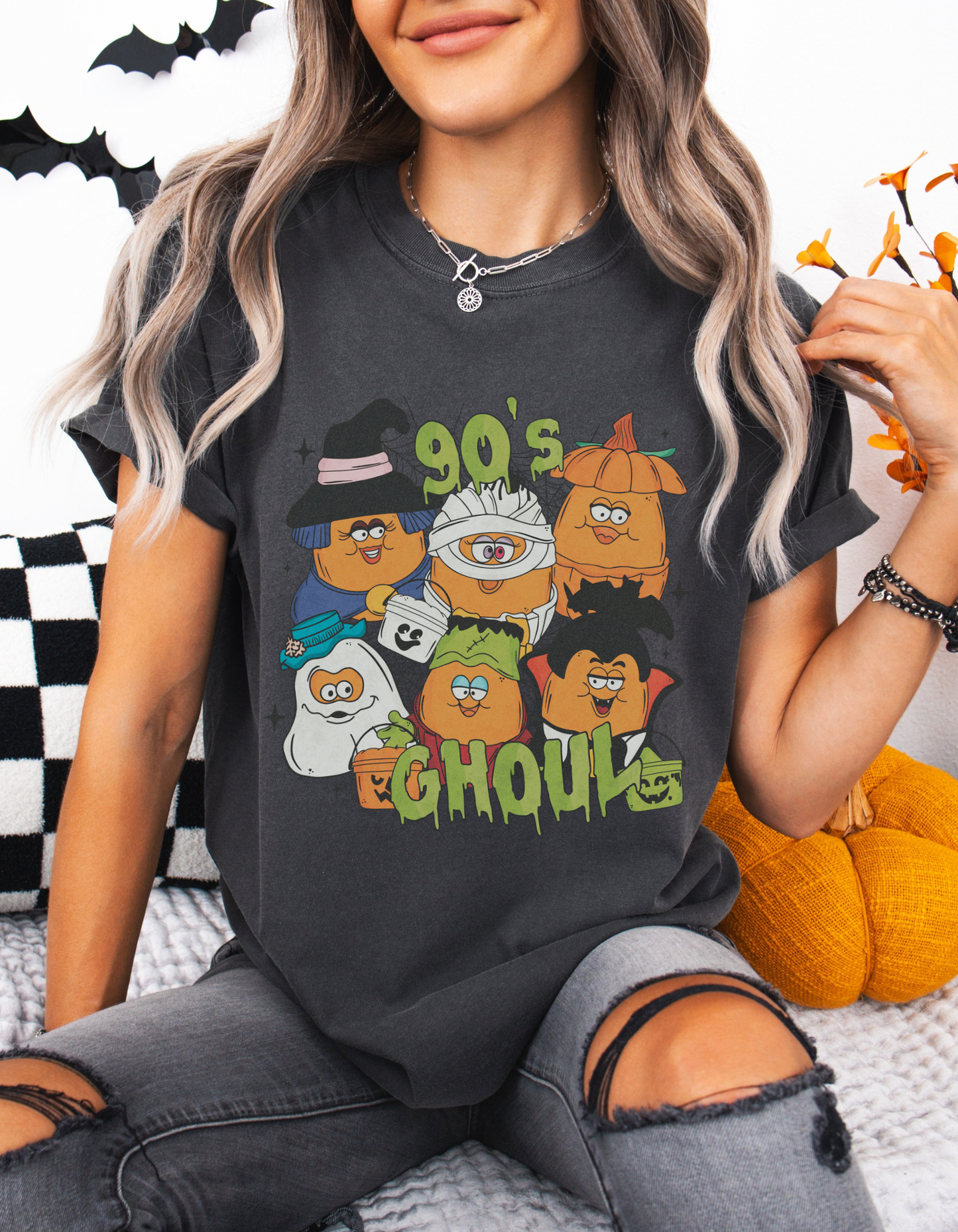 Vintage 90s Ghouls Graphic Tshirt