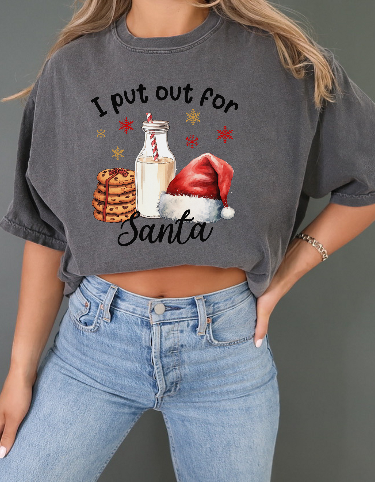 I put out for Santa tee