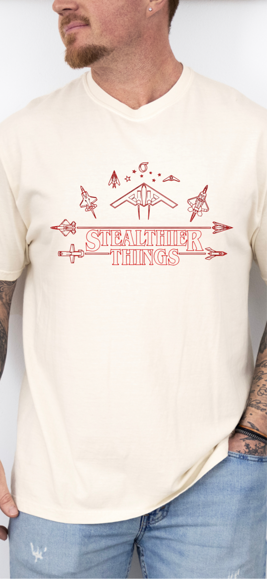 Stealthier Things tshirt