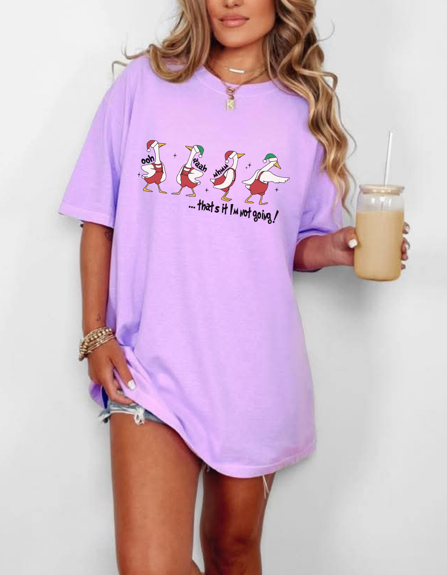 Oohhh Aaahh Goose Graphic Tee