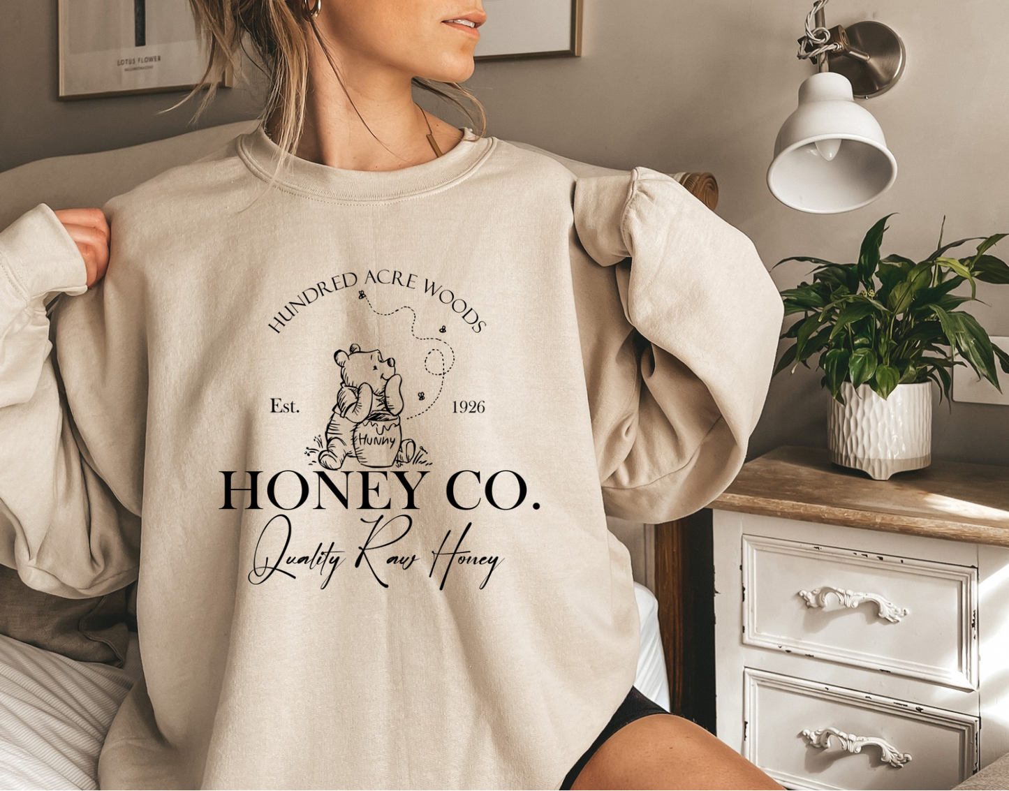 Hundred acre woods crewneck