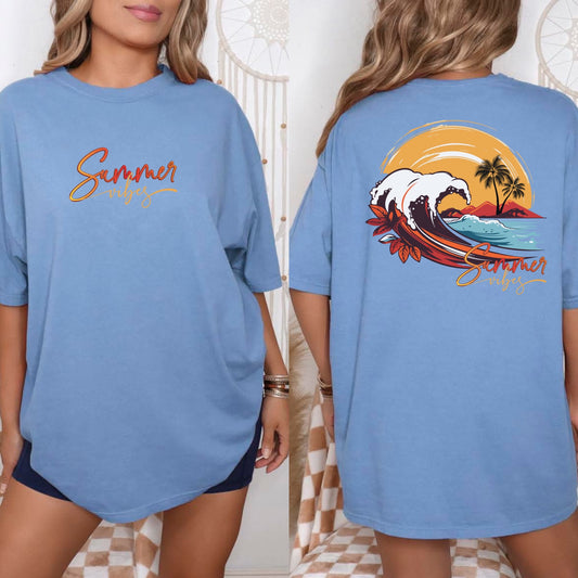 Summer Vibes Graphic Tshirt