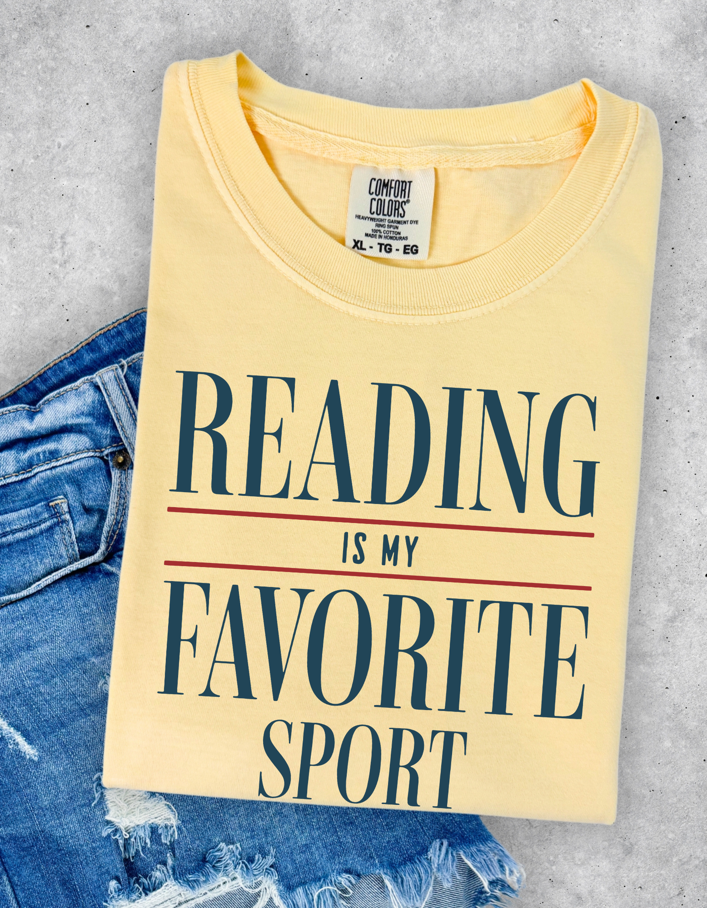 Reading is my Favorite Sport Tshirt