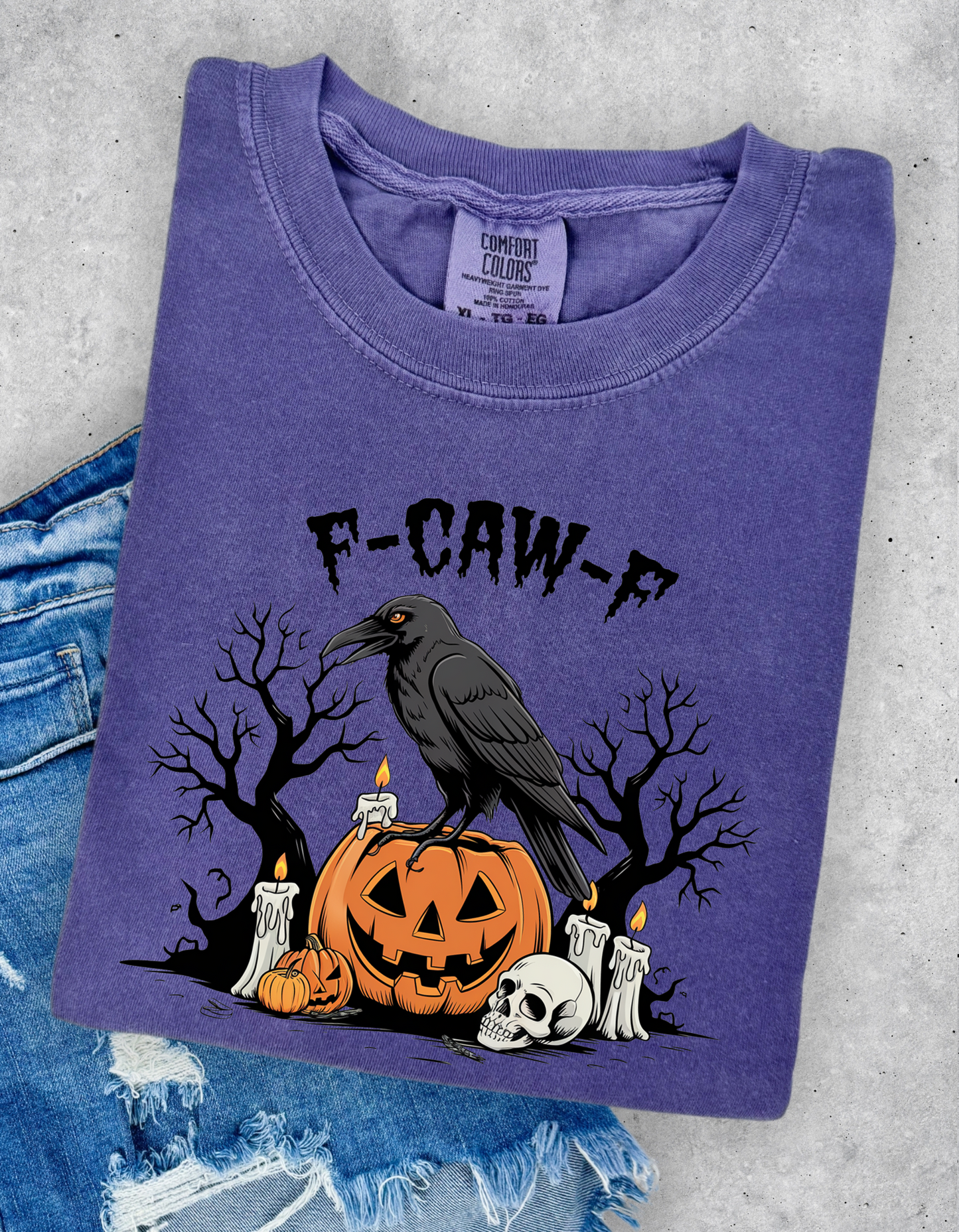 F Caw F Graphic Tshirt