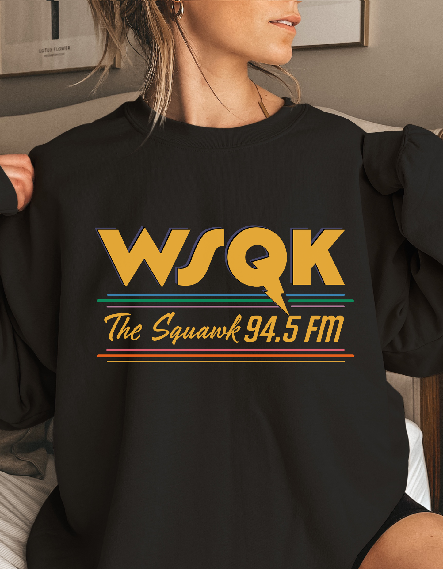 WSQK Crewneck sweater
