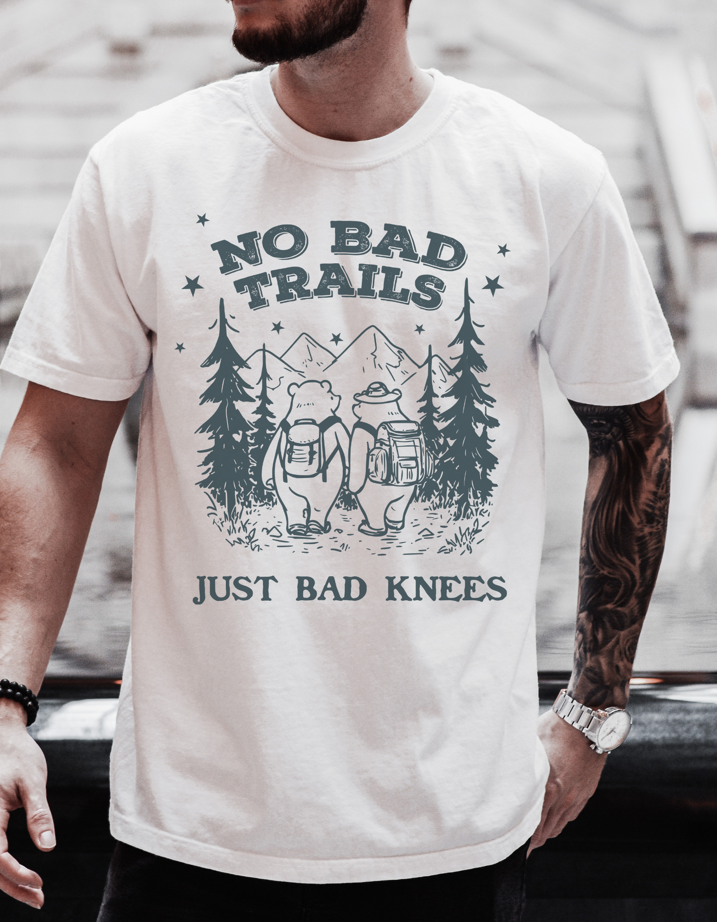 No bad trails just bad knees