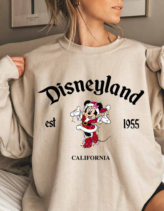 DL California Christmas Crewneck Sweater