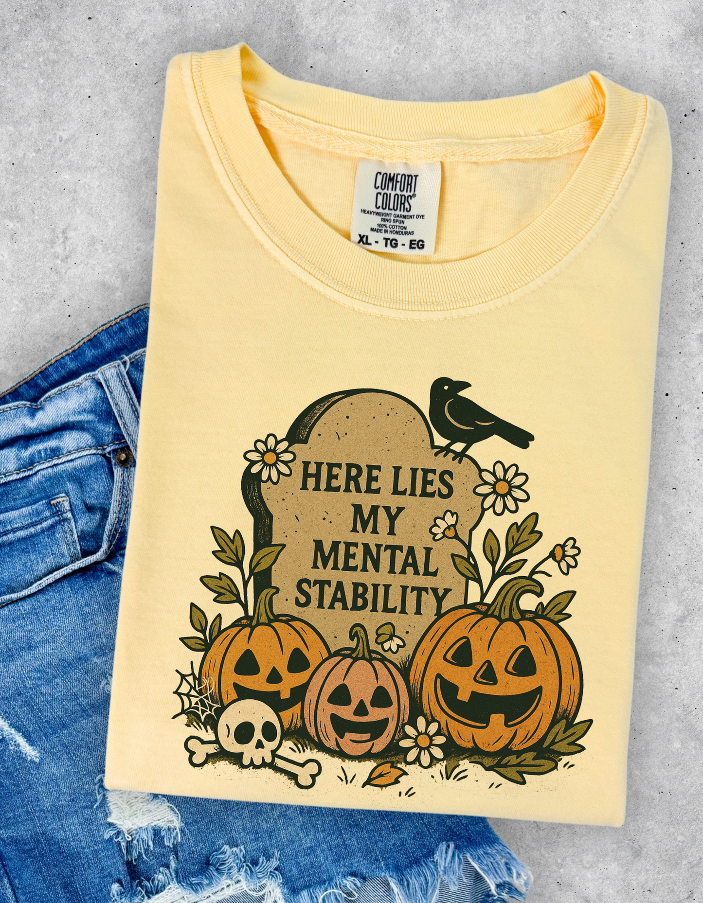 Mental stability graphic tee