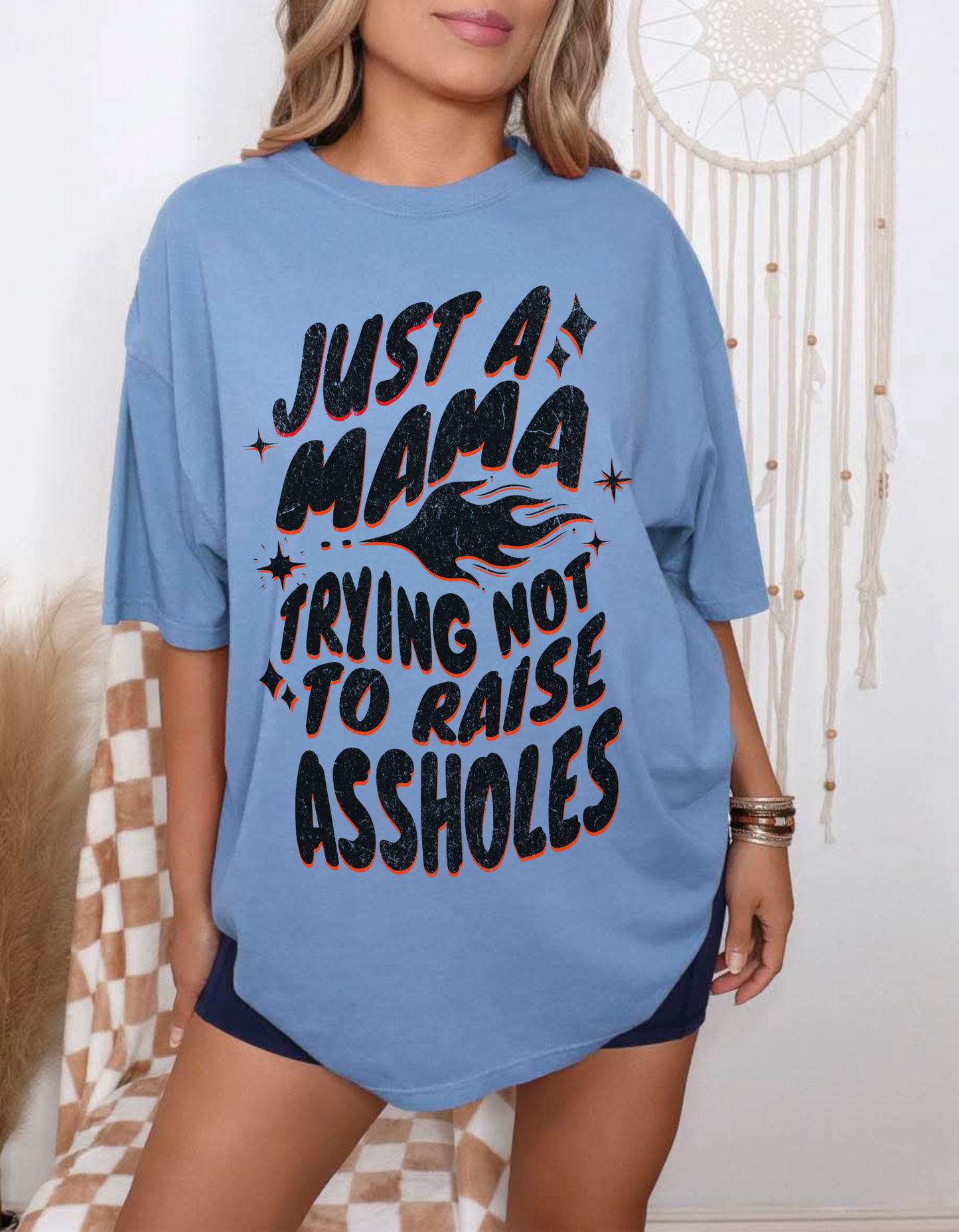 Just A Mama Graphic Tshirt