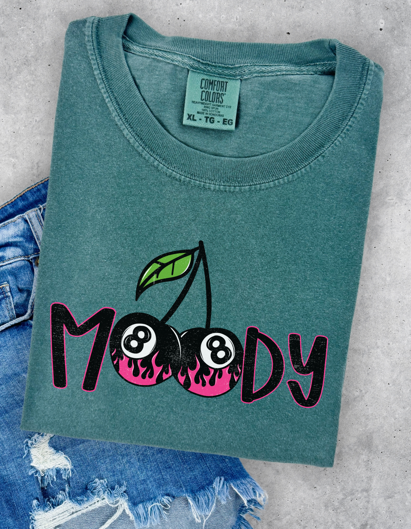 Moody 8 ball Tee
