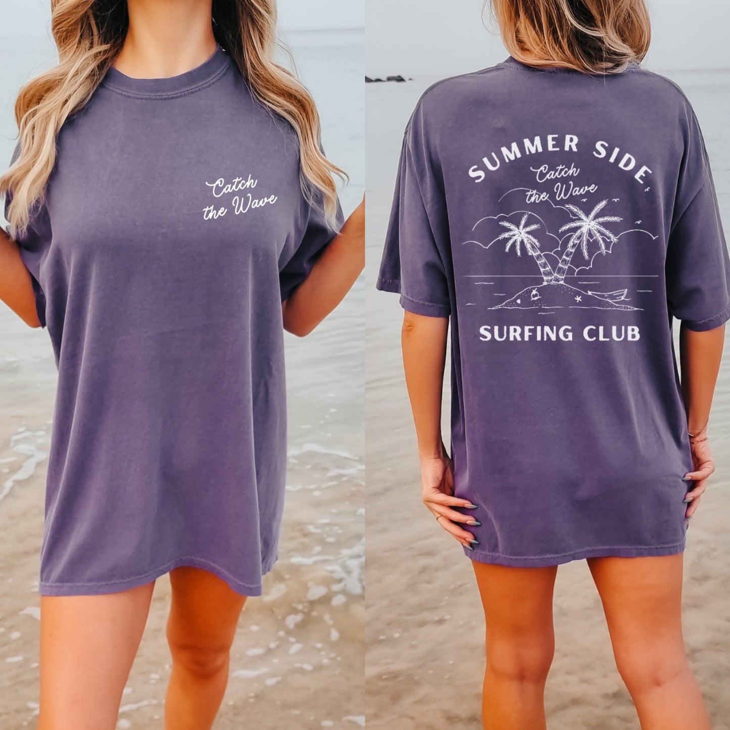 Catch The Waves Graphic Tshirt