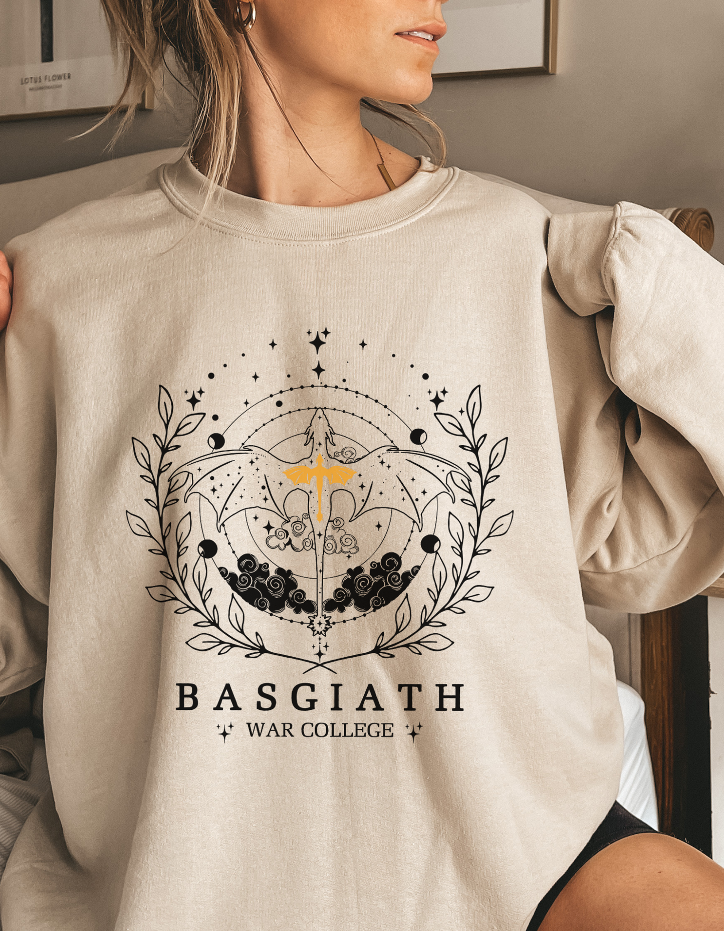 Basgiath Dragon Crewneck