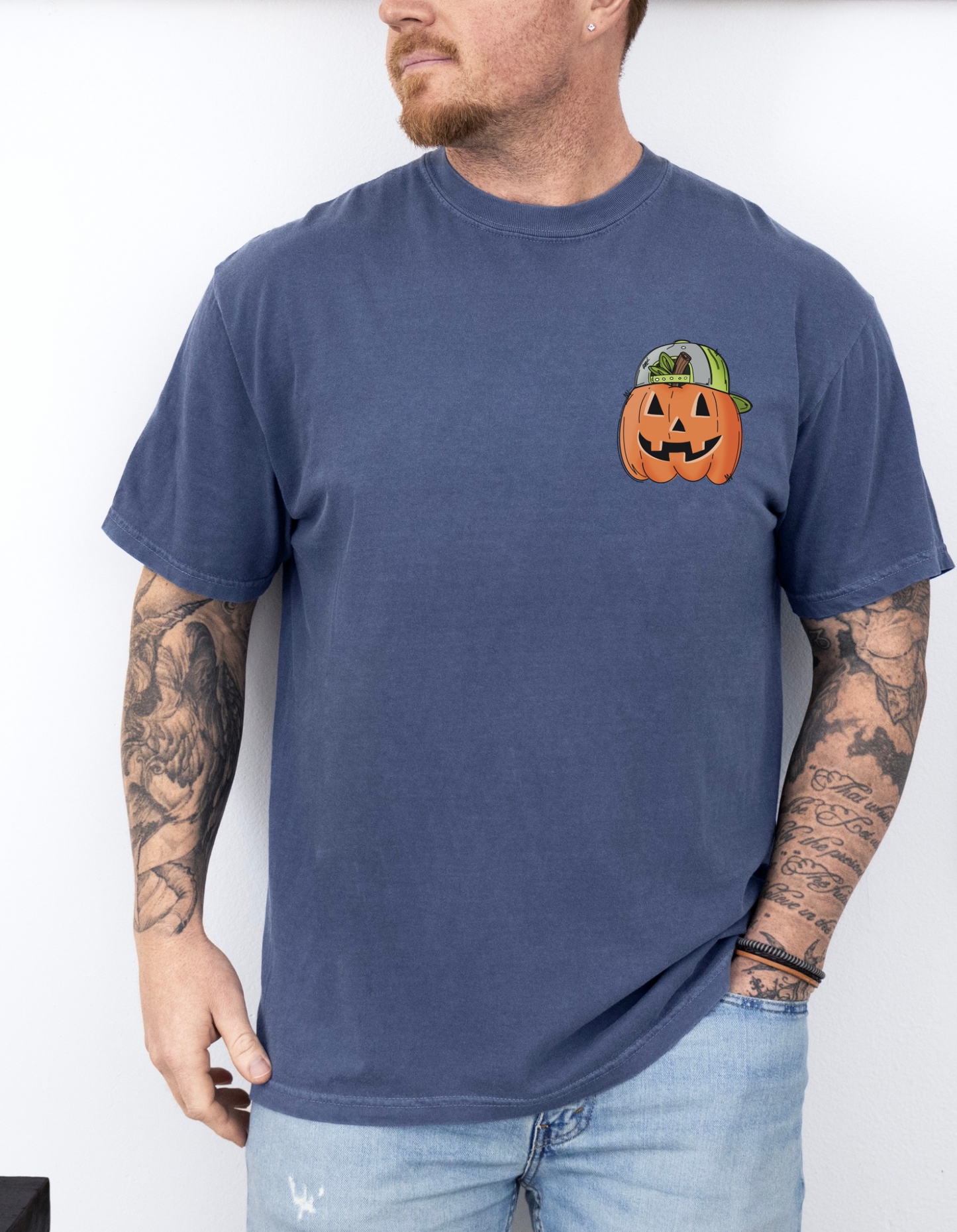 Pumpkin head tee