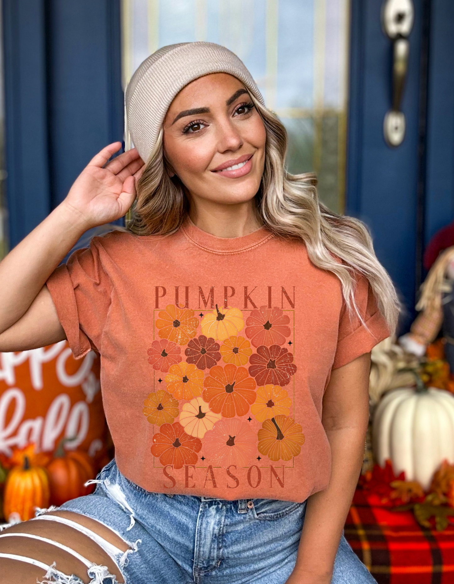 Pumpkin season tee