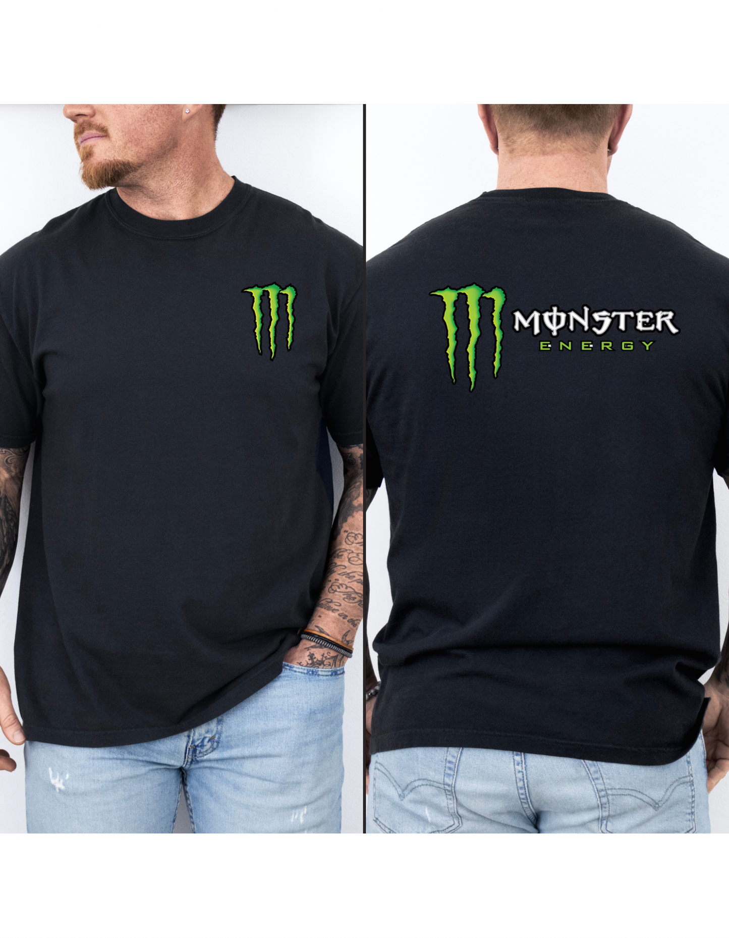 Monster energy graphic tee