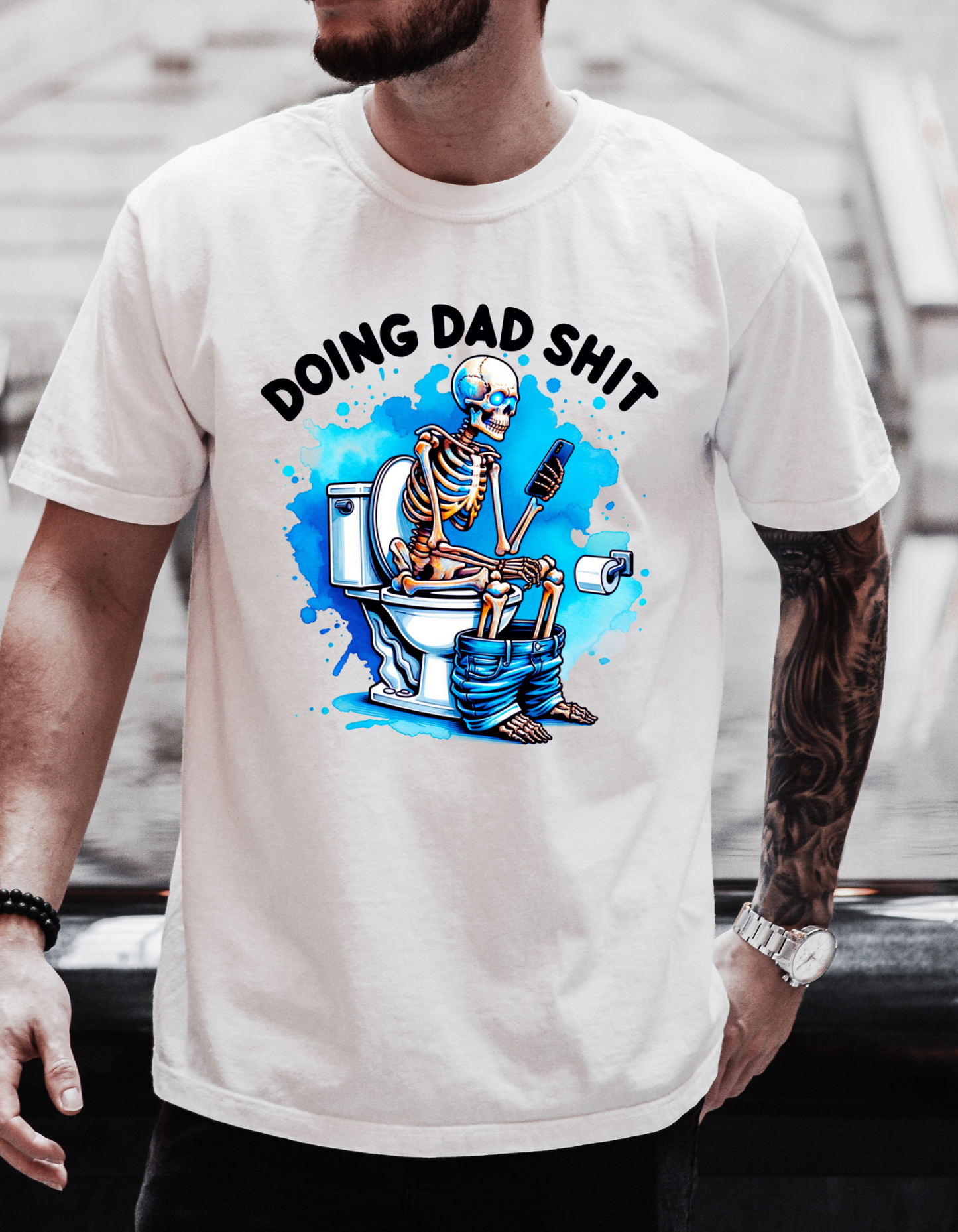 Doing dad shit