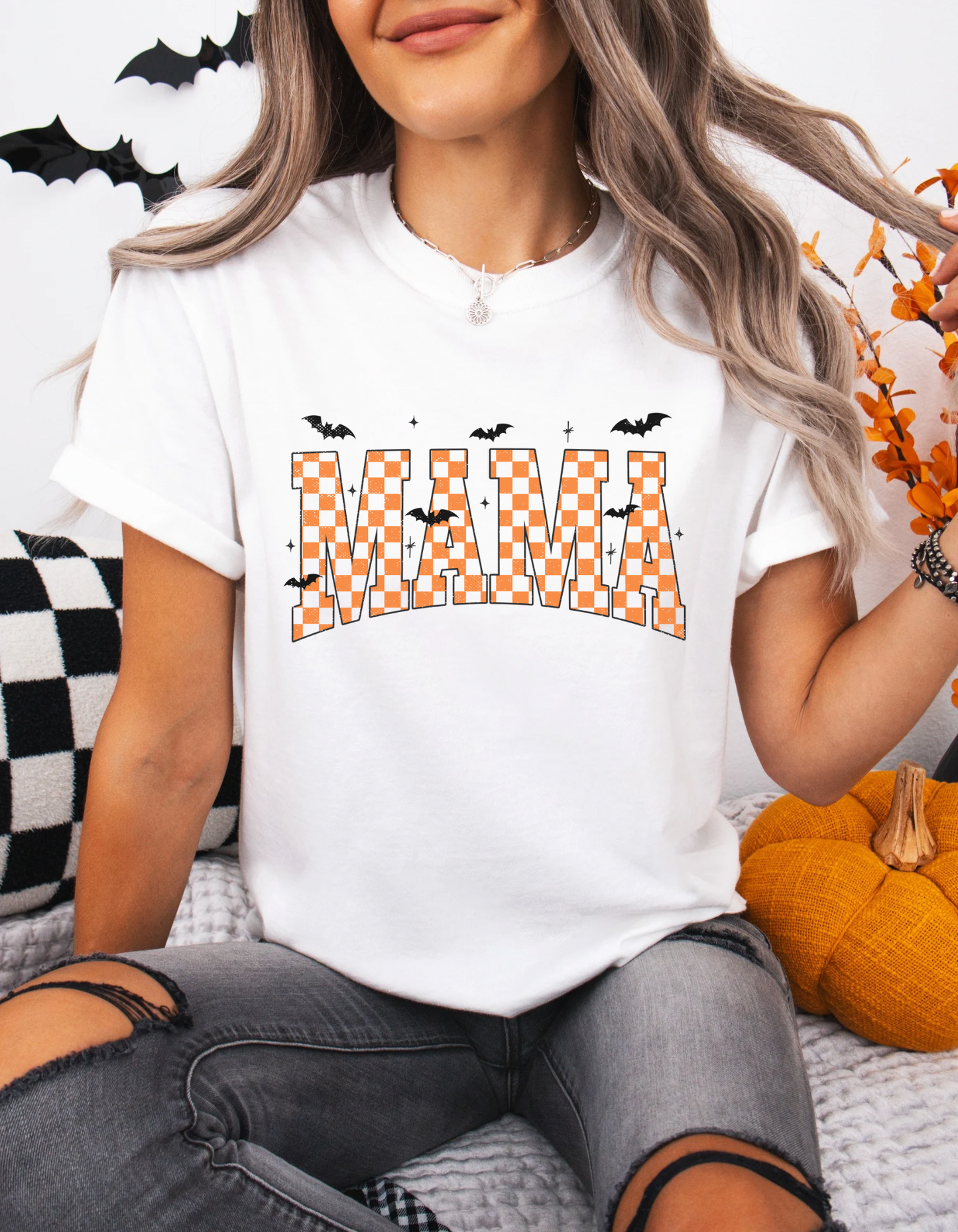 Spooky mama tee