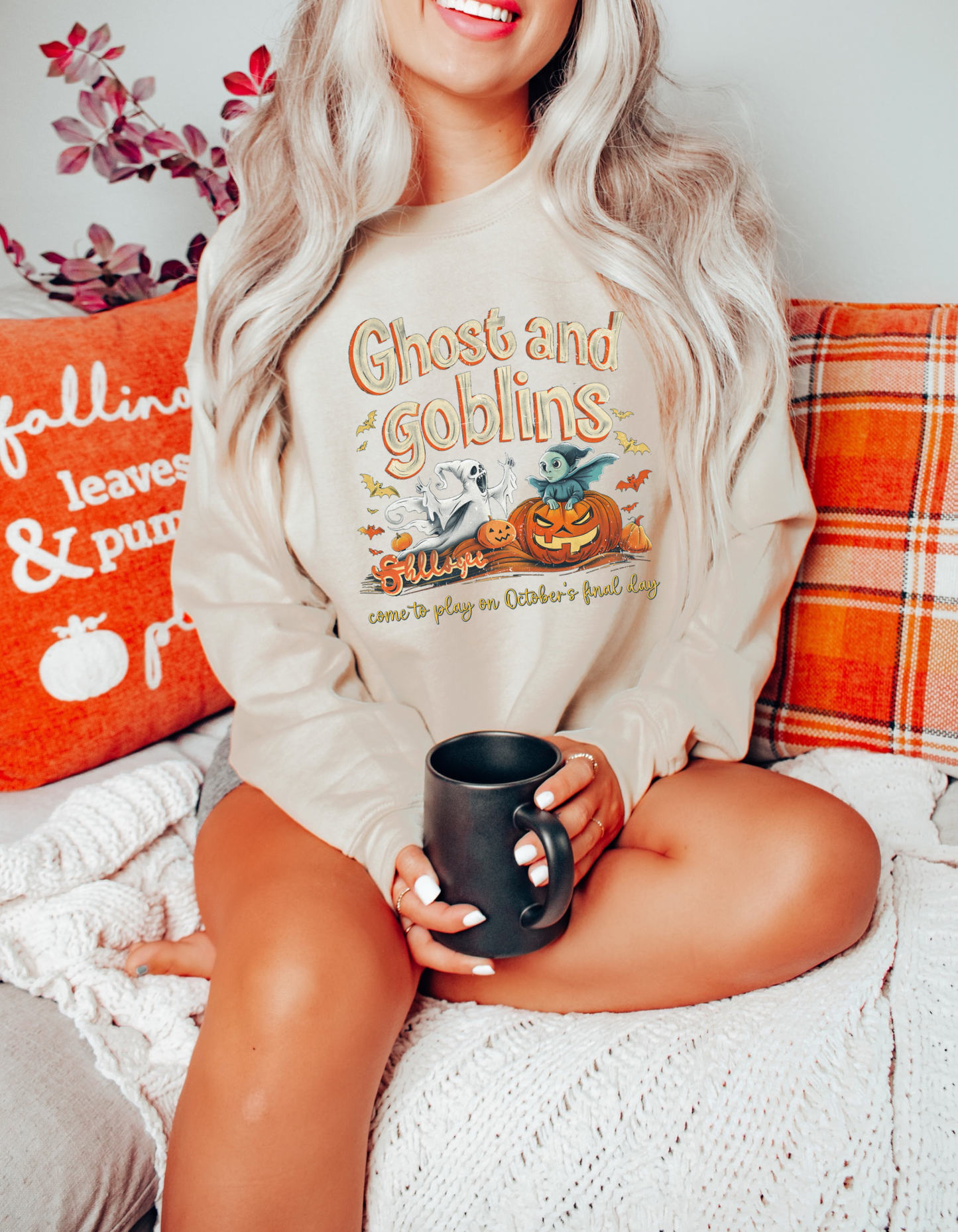 Ghosts and Goblins crewneck