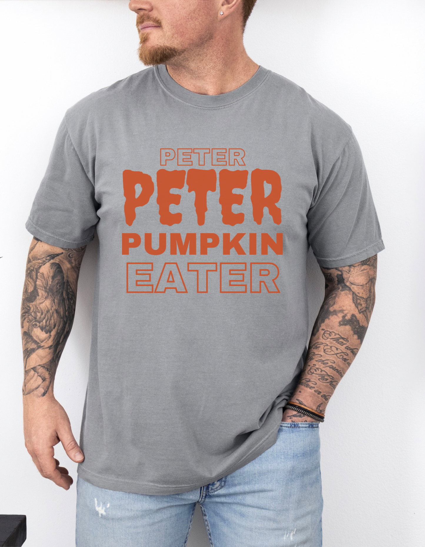Peter pumpkin eater tshirt