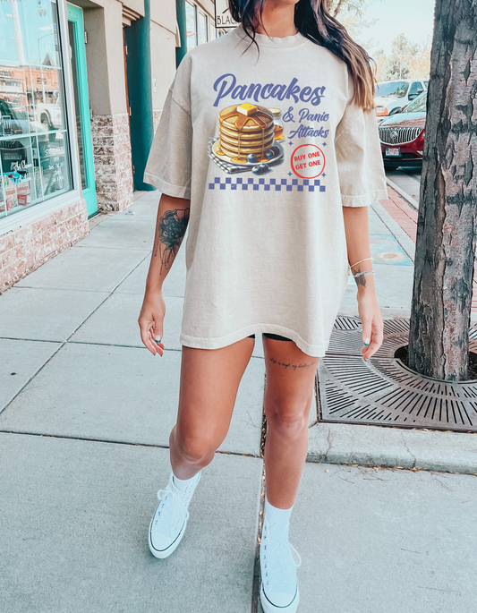 Pancakes and Panic Attacks Graphic Tee