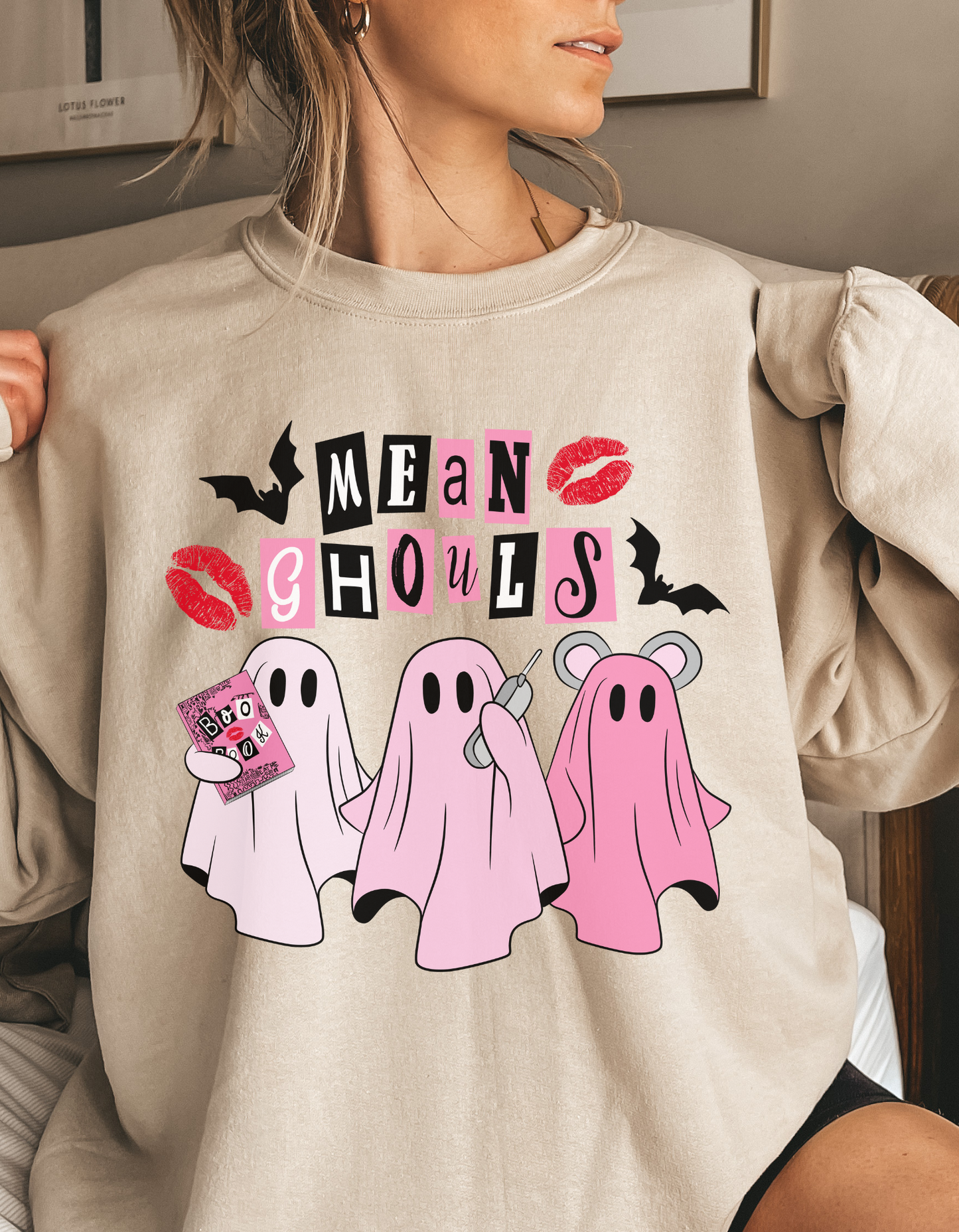 Mean ghouls crewneck