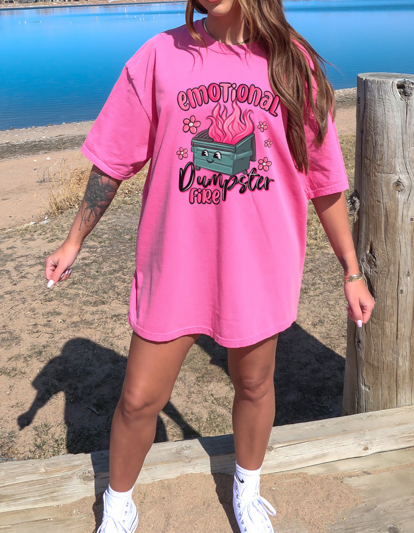 Emotional dumpster fire tshirt