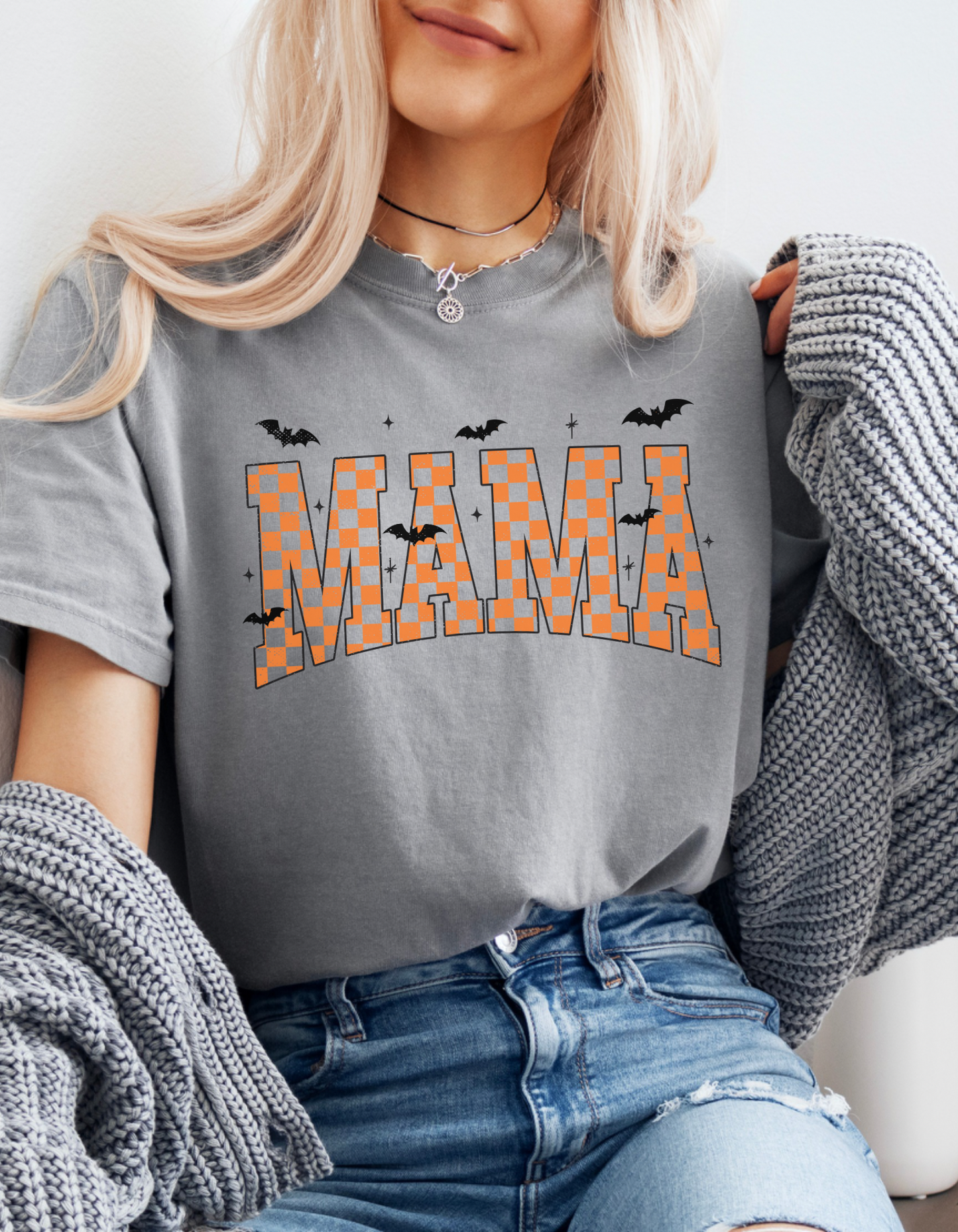 Spooky mama tee