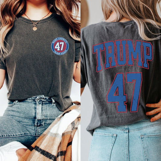 Trump 47 tee