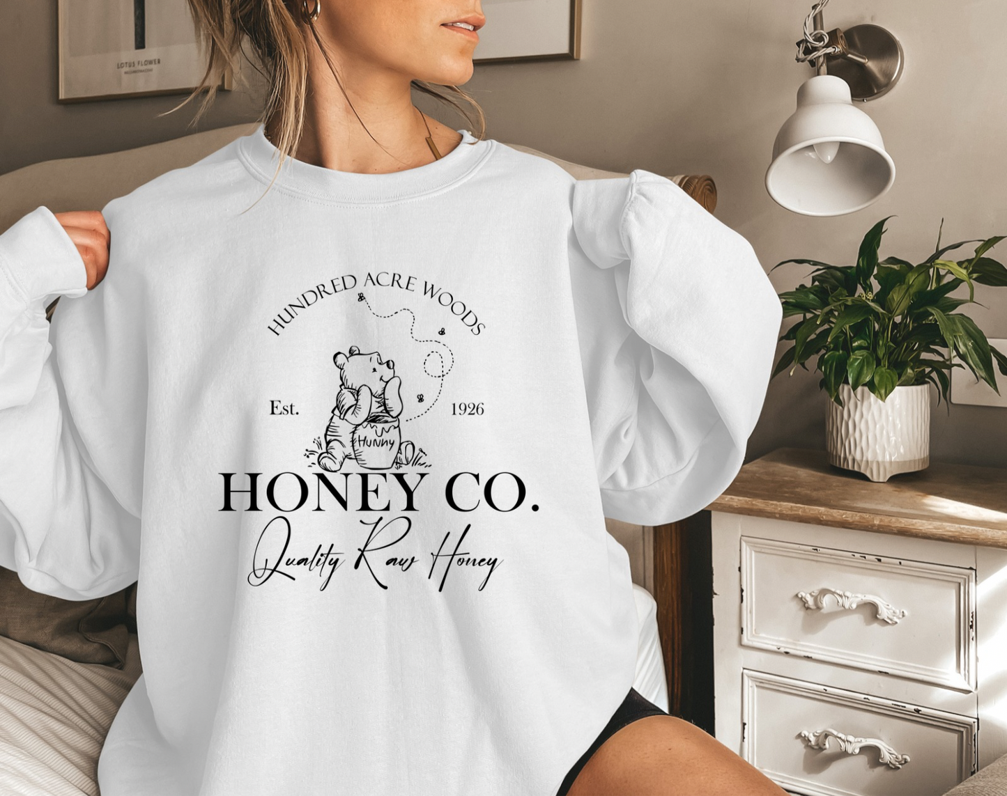 Hundred acre woods crewneck