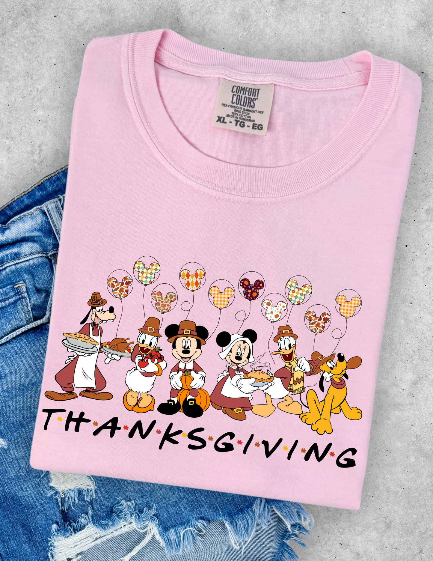 Mickey & friends Thanksgiving Tshirt