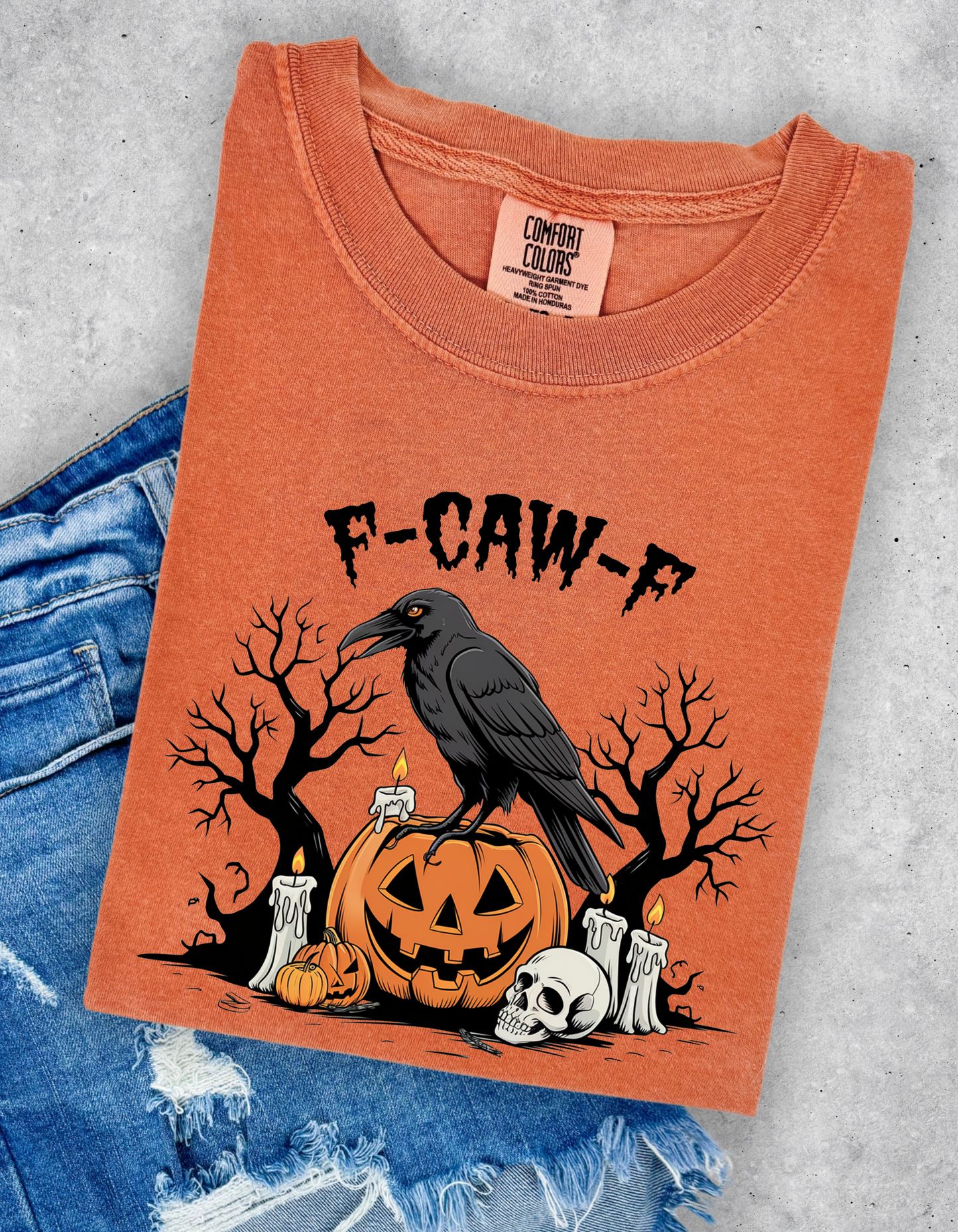 F Caw F Graphic Tshirt