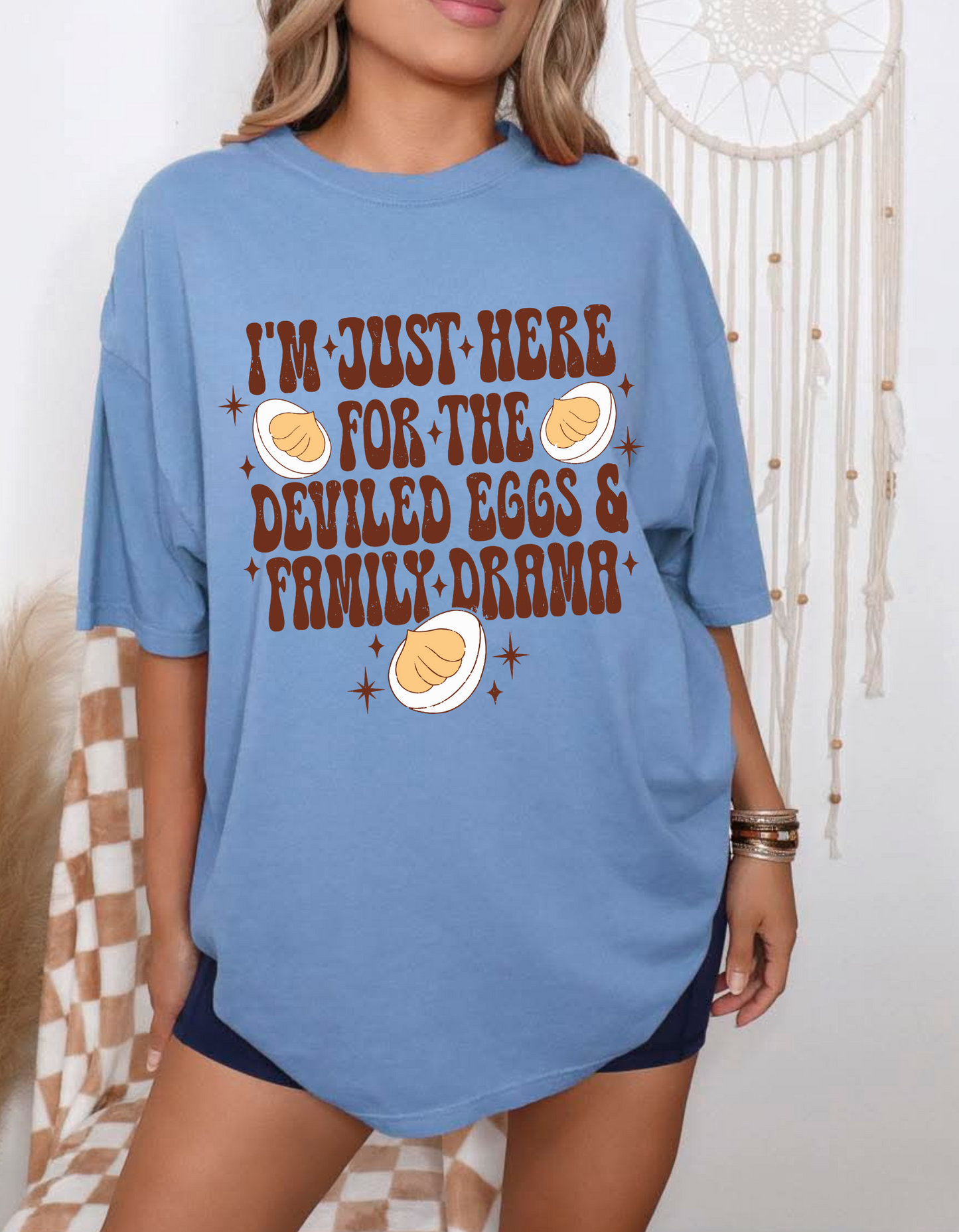 Deviled Eggs & Family Drama Graphic Tee