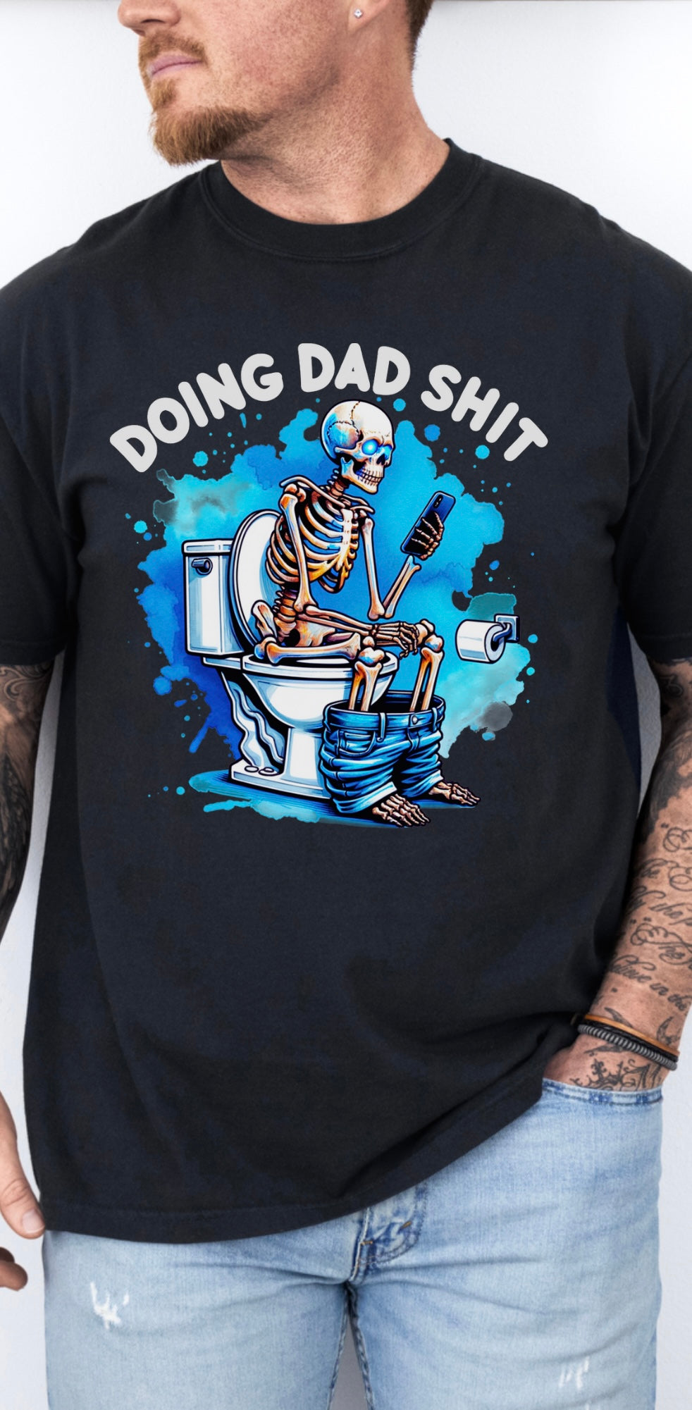Doing dad shit