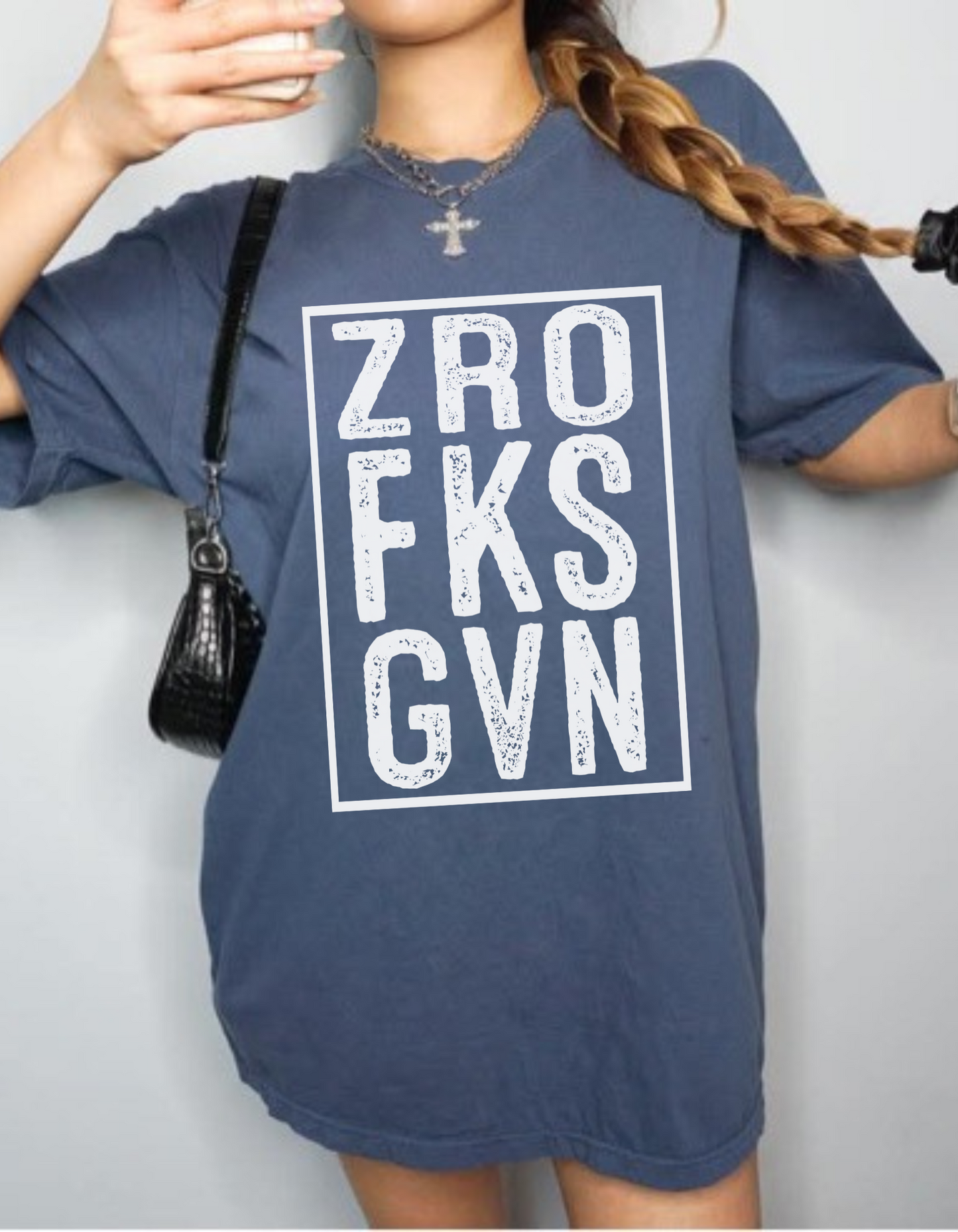 Zro Fks Gvn Graphic Tshirt