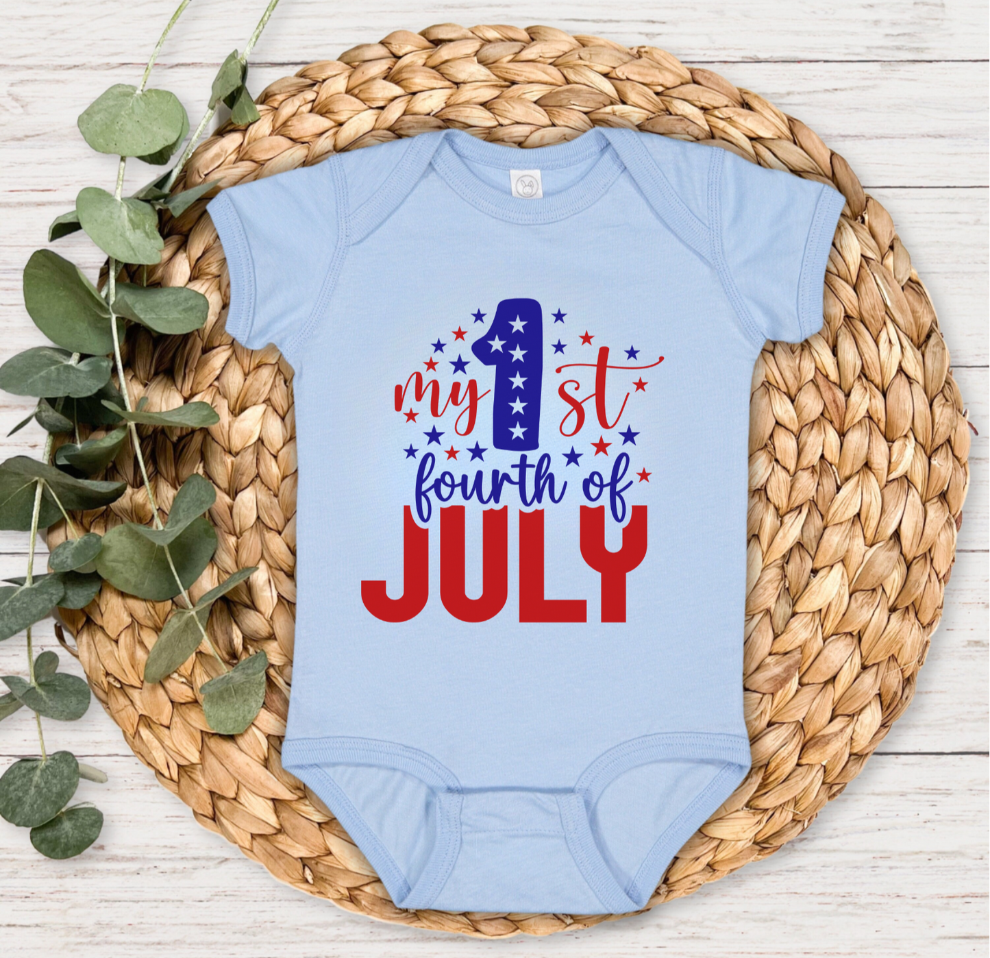 First 4th of July onsie