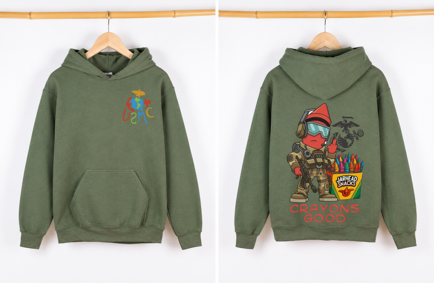(Pre-order) USMC Crayons Good Hoodie