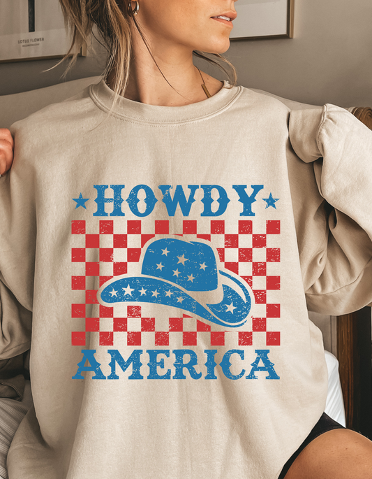 Howdy America Crewneck