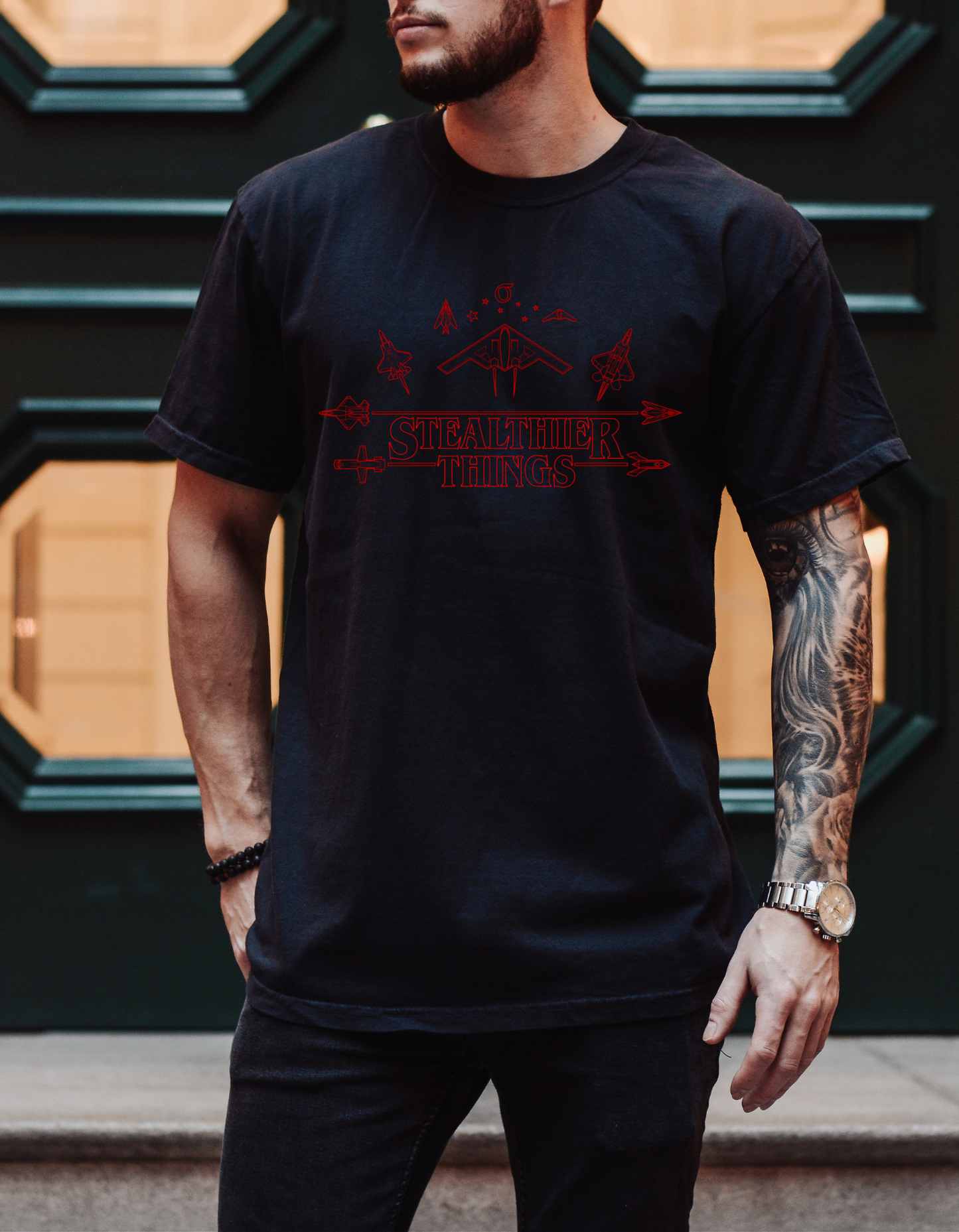 Stealthier Things tshirt