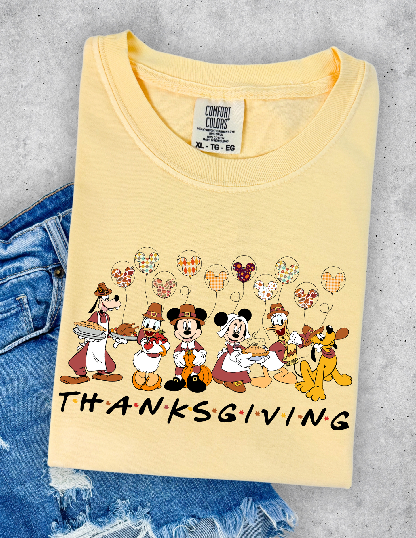 Mickey & friends Thanksgiving Tshirt