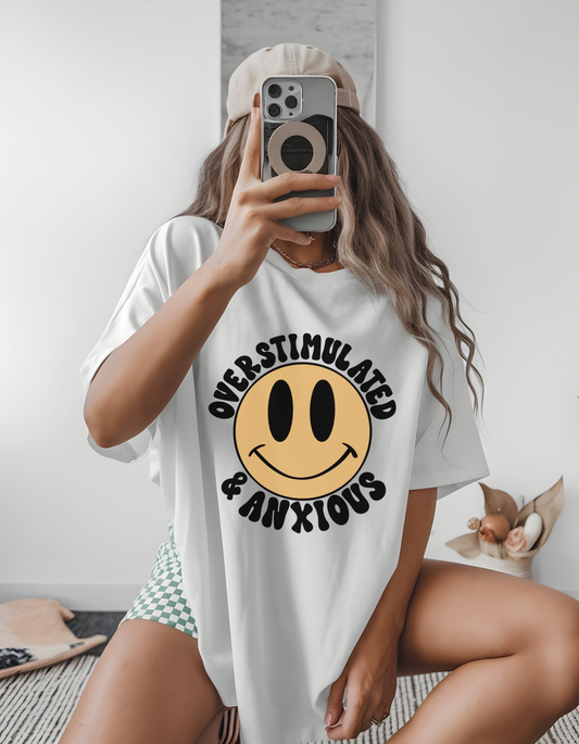 Overstimulated & Anxious Graphic Tee