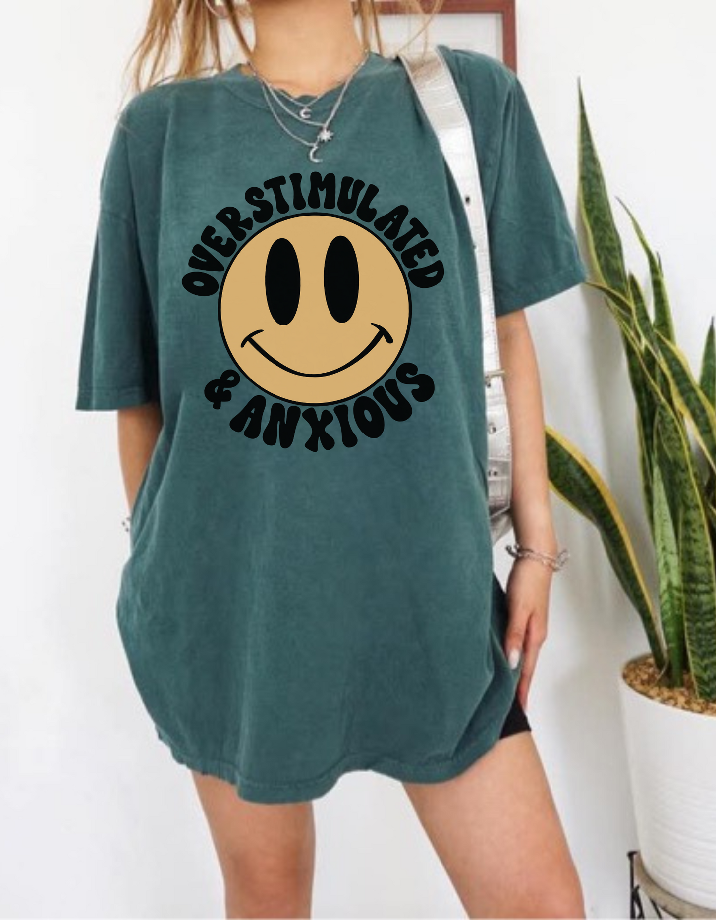 Overstimulated & Anxious Graphic Tee