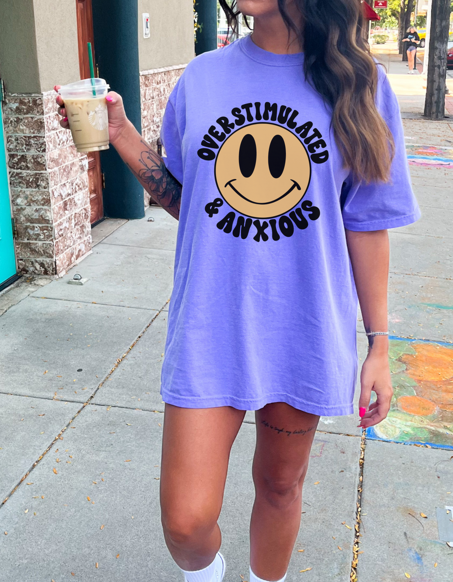 Overstimulated & Anxious Graphic Tee