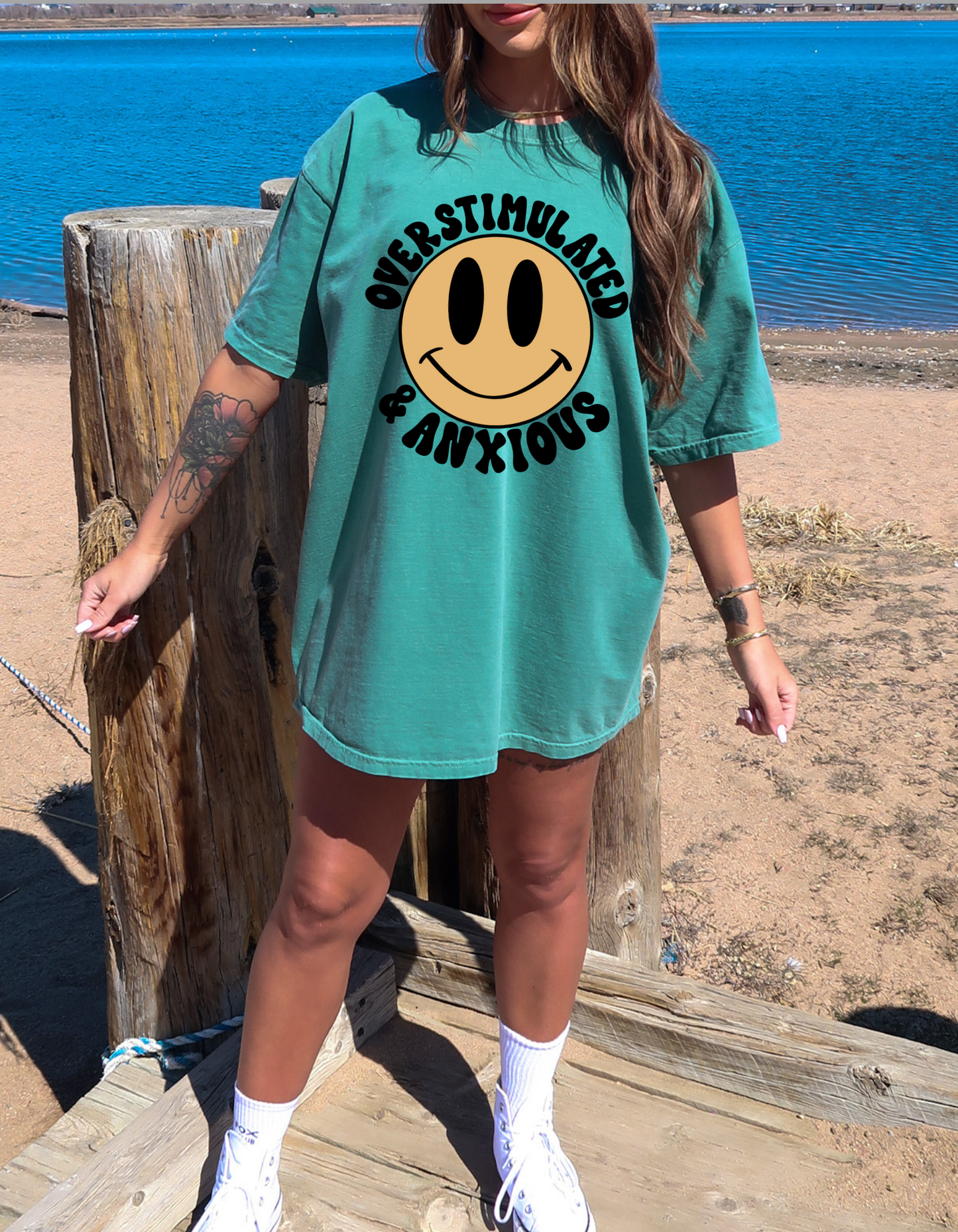 Overstimulated & Anxious Graphic Tee
