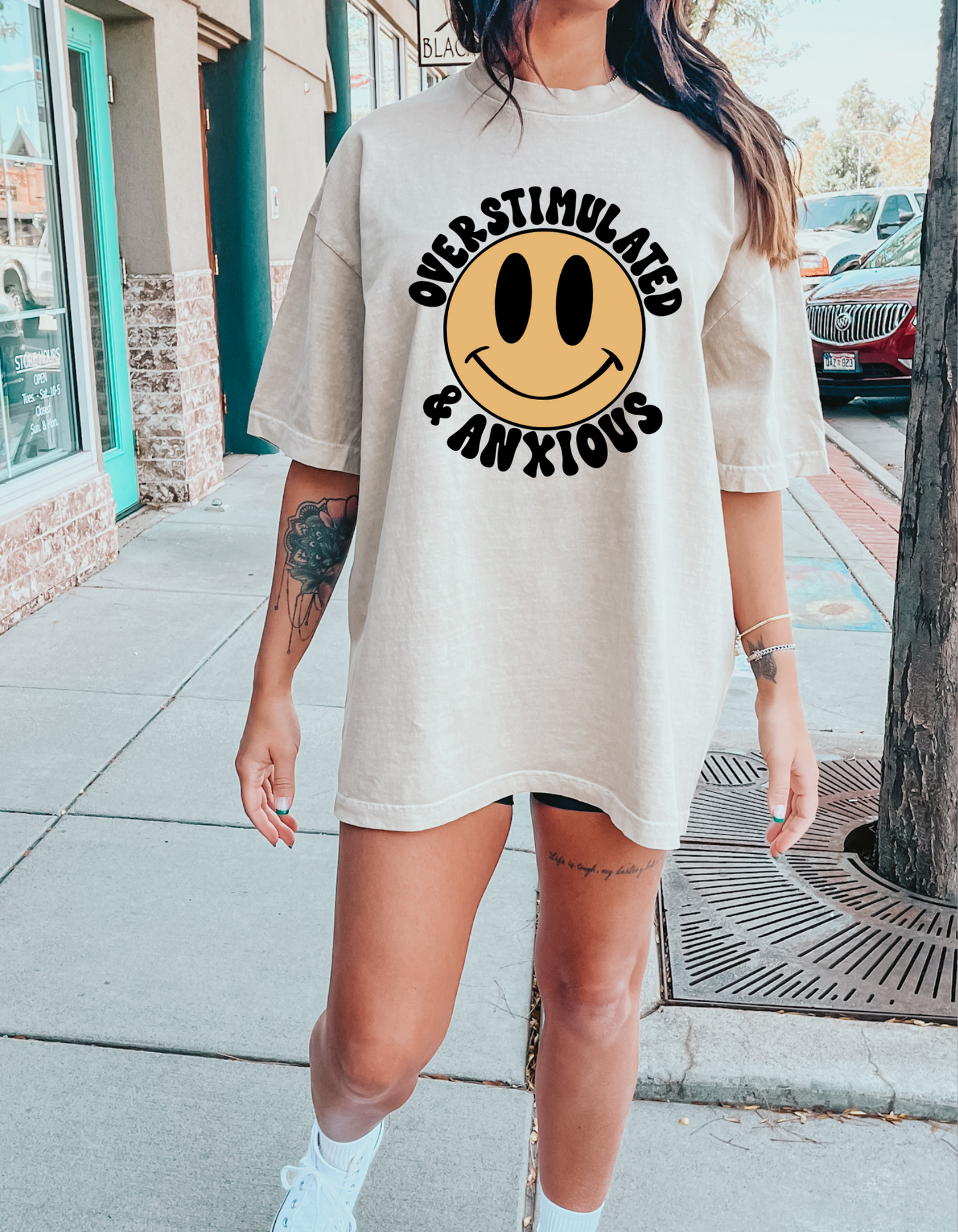 Overstimulated & Anxious Graphic Tee