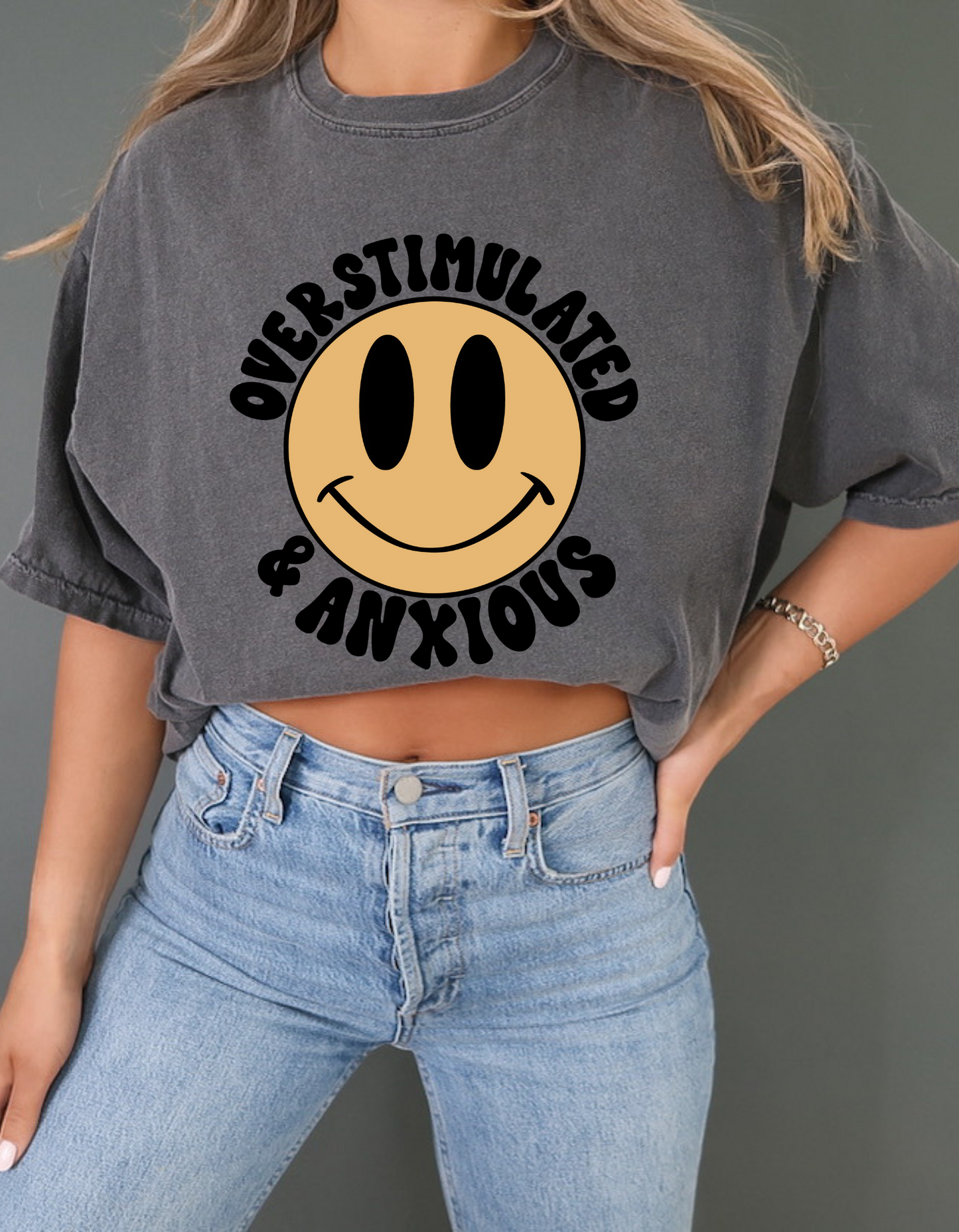 Overstimulated & Anxious Graphic Tee