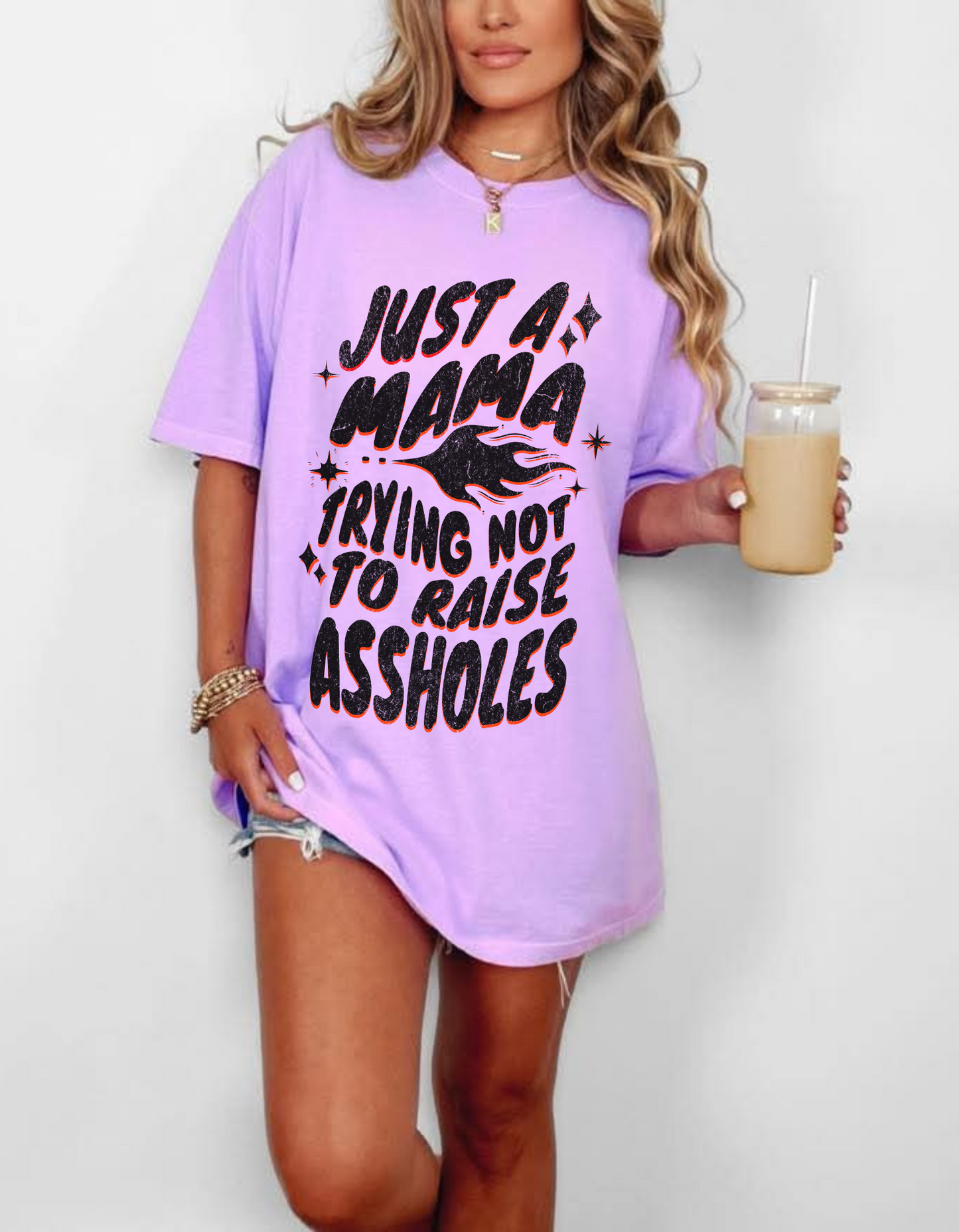 Just A Mama Graphic Tshirt