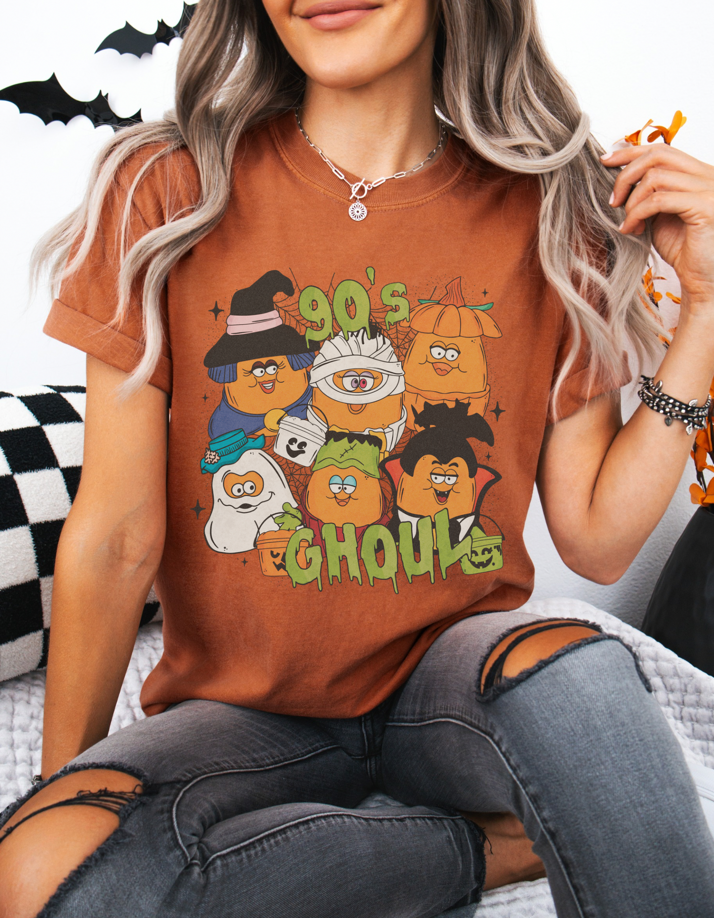 Vintage 90s Ghouls Graphic Tshirt
