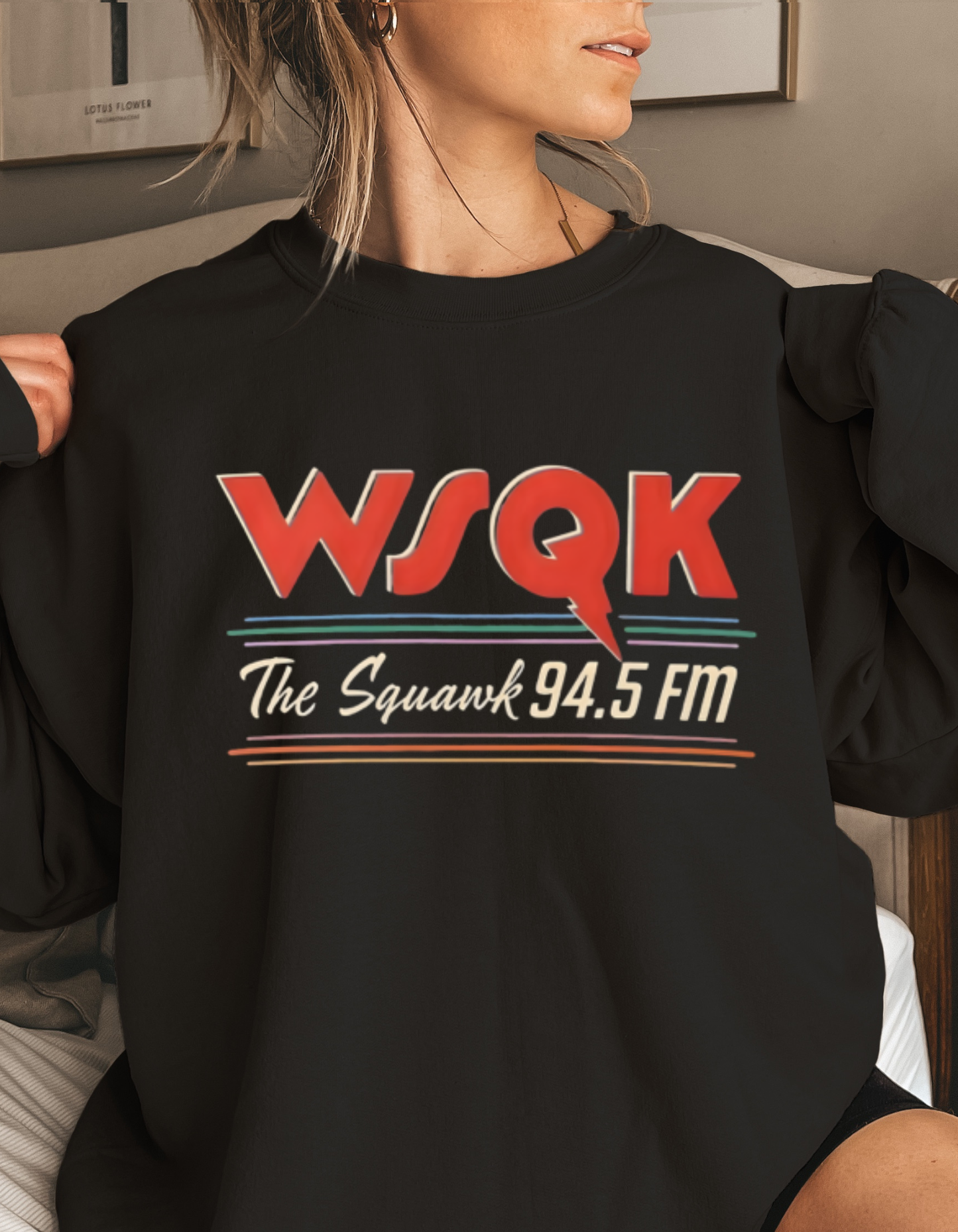 WSQK Crewneck sweater