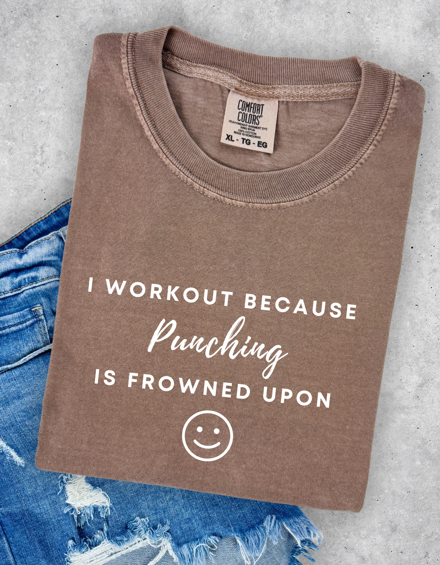 Punching is frowned upon Graphic Tshirt
